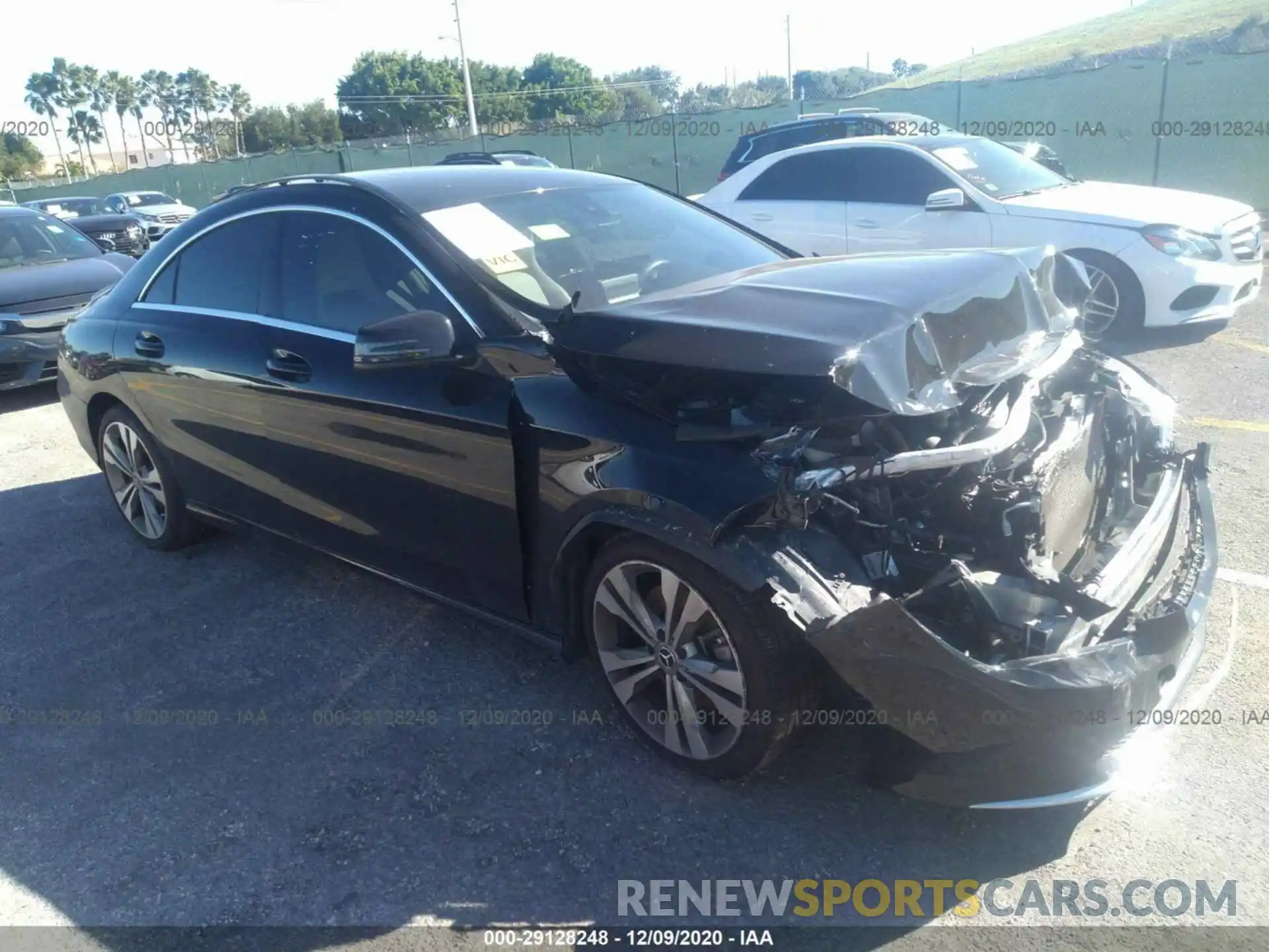 1 Photograph of a damaged car WDDSJ4EB4KN739116 MERCEDES-BENZ CLA 2019