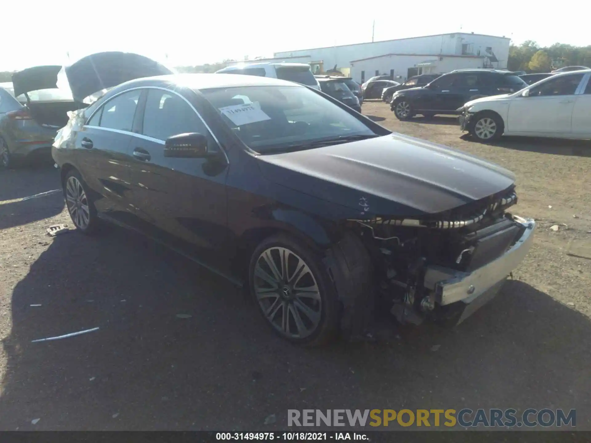 1 Photograph of a damaged car WDDSJ4EB4KN749807 MERCEDES-BENZ CLA 2019