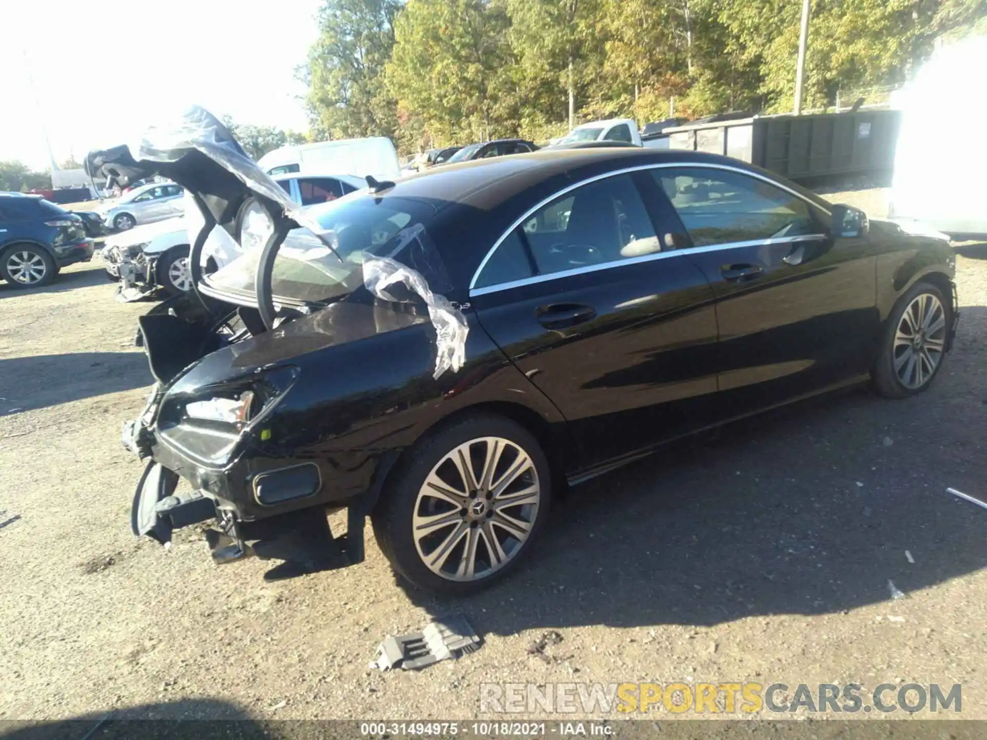 4 Photograph of a damaged car WDDSJ4EB4KN749807 MERCEDES-BENZ CLA 2019