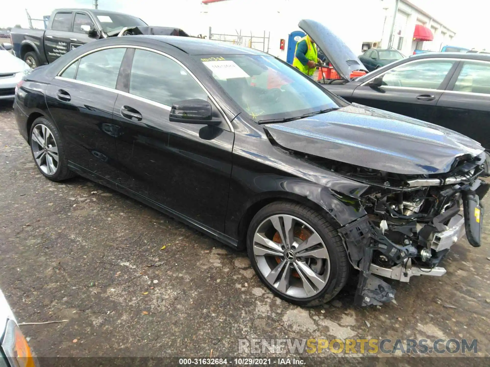 1 Photograph of a damaged car WDDSJ4EB4KN762623 MERCEDES-BENZ CLA 2019