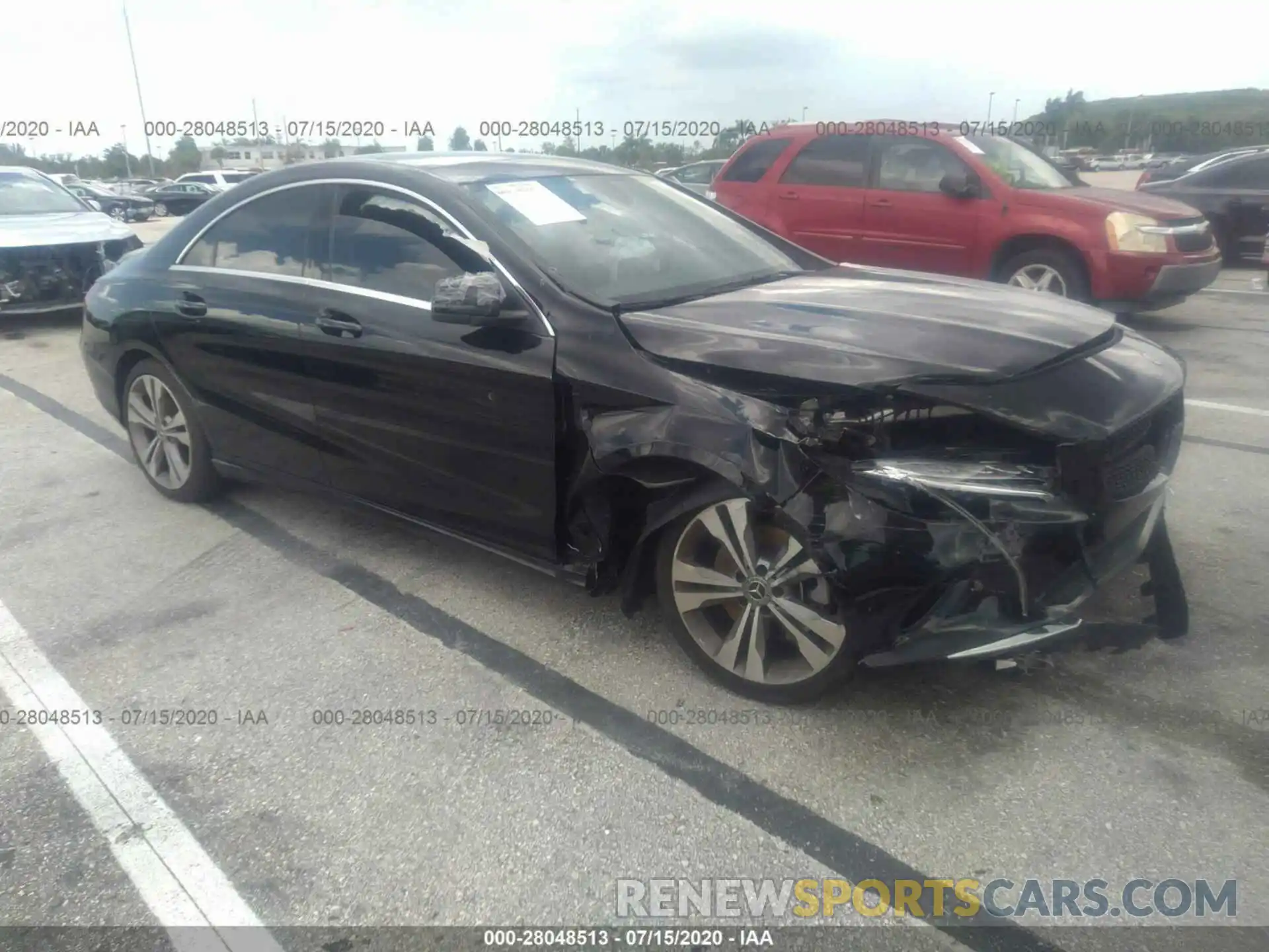 1 Photograph of a damaged car WDDSJ4EB4KN769247 MERCEDES-BENZ CLA 2019