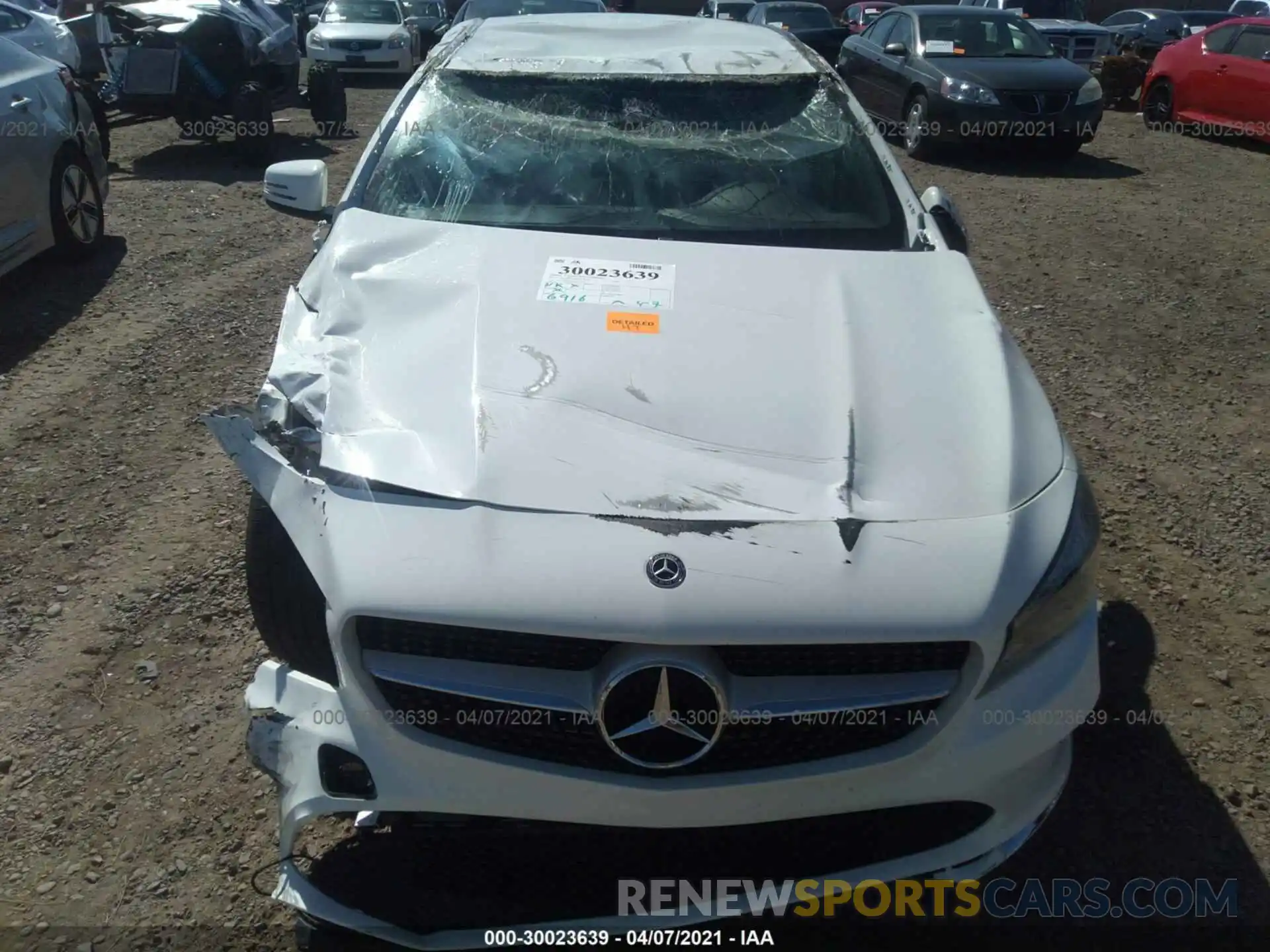 6 Photograph of a damaged car WDDSJ4EB4KN776392 MERCEDES-BENZ CLA 2019