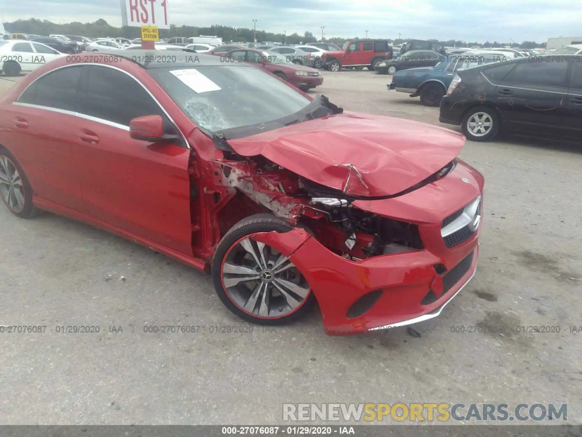 6 Photograph of a damaged car WDDSJ4EB5KN708585 MERCEDES-BENZ CLA 2019