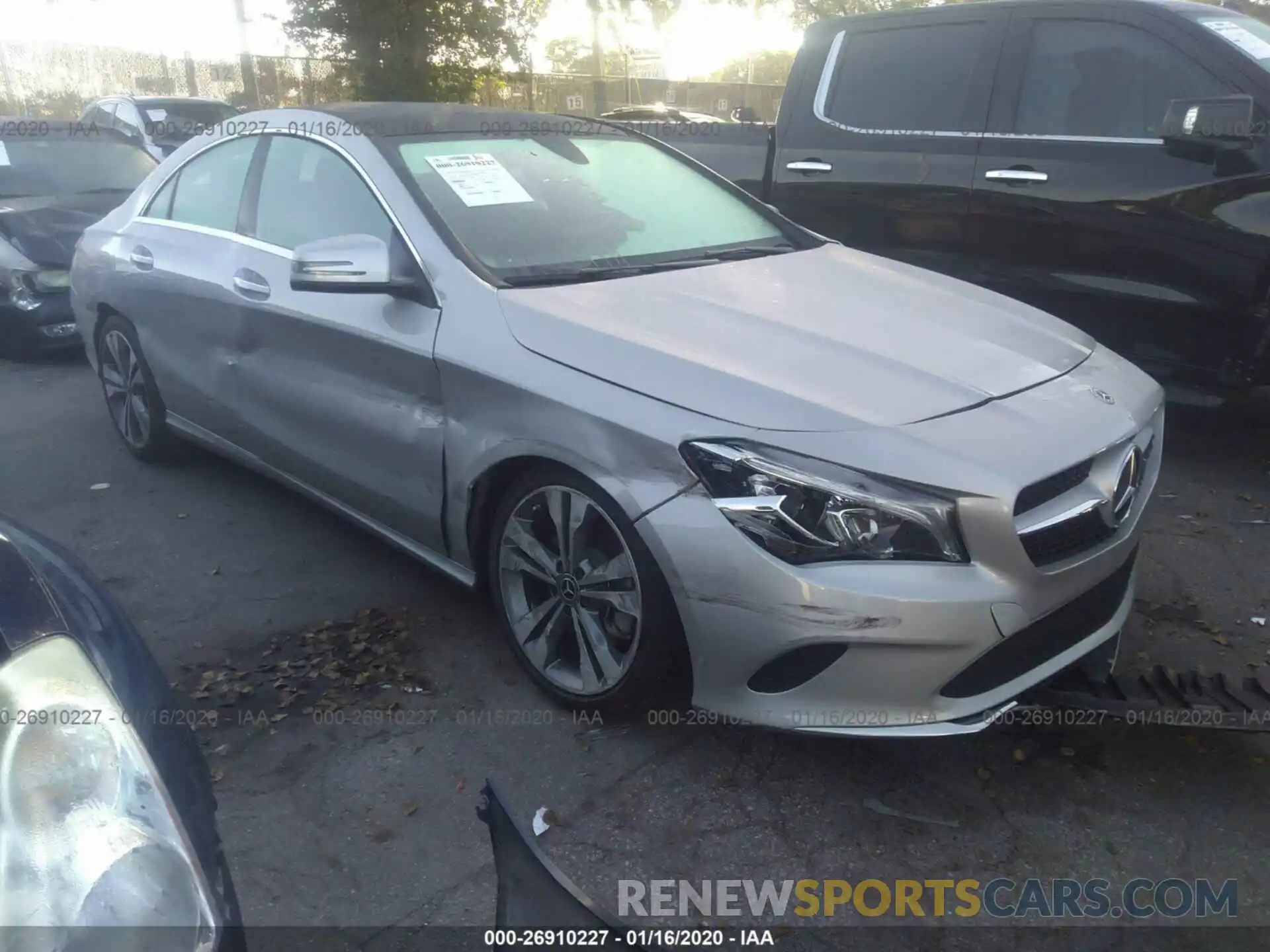 1 Photograph of a damaged car WDDSJ4EB5KN711860 MERCEDES-BENZ CLA 2019