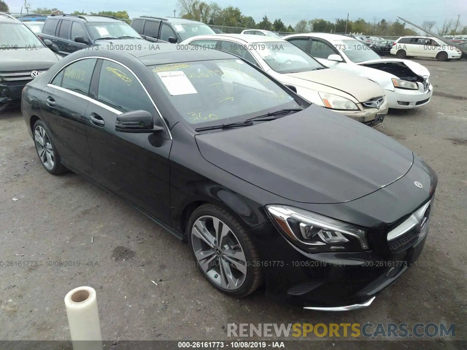 1 Фотография поврежденного автомобиля WDDSJ4EB5KN717643 MERCEDES-BENZ CLA 2019