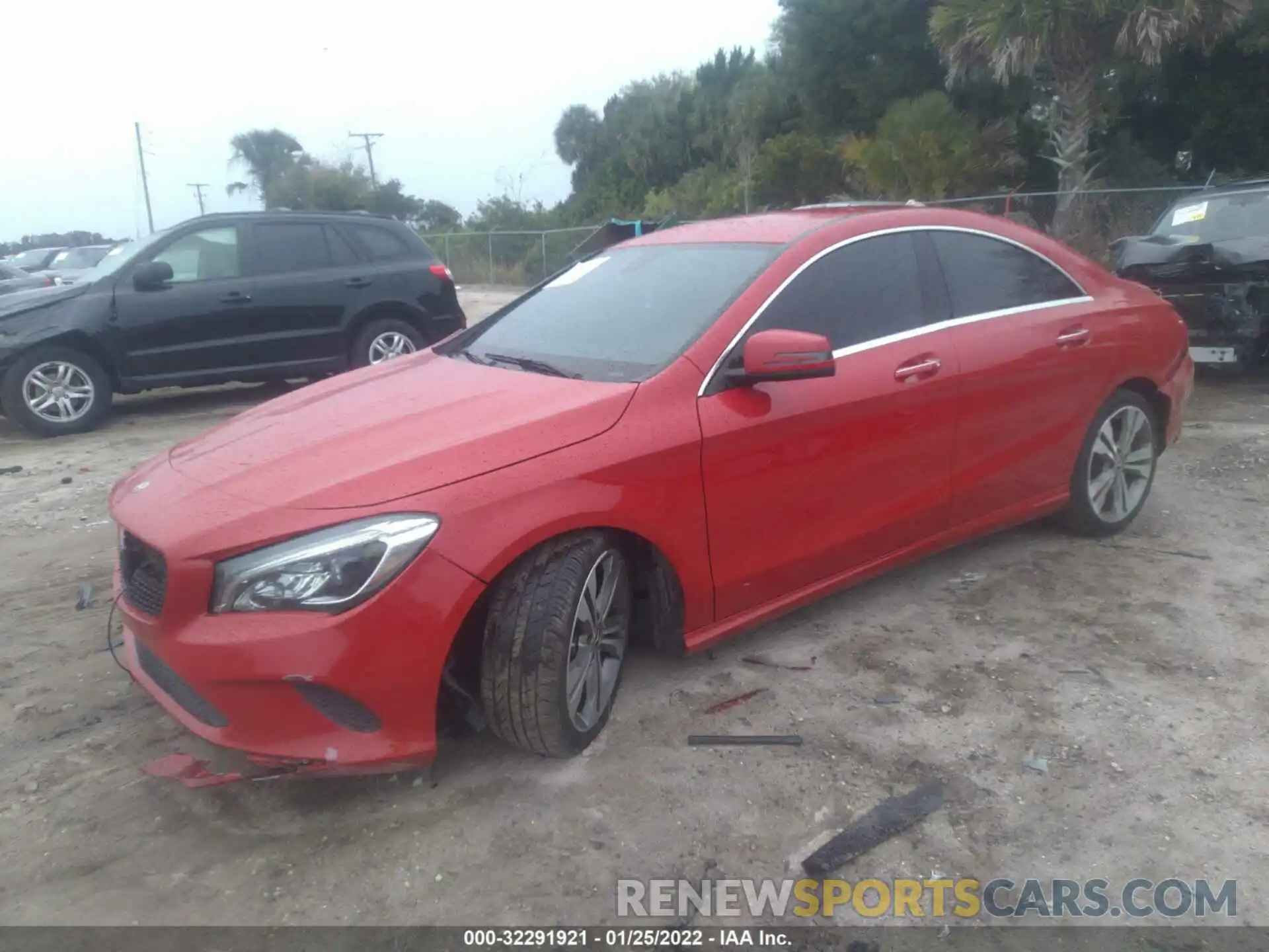 2 Photograph of a damaged car WDDSJ4EB5KN719392 MERCEDES-BENZ CLA 2019