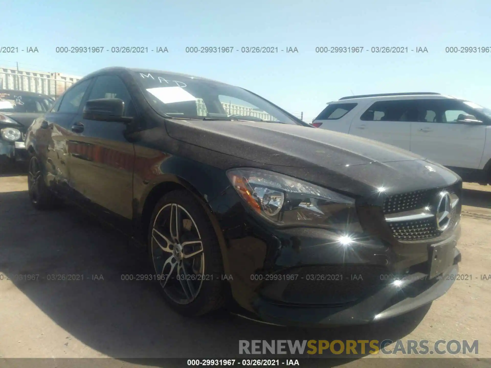 1 Photograph of a damaged car WDDSJ4EB5KN720249 MERCEDES-BENZ CLA 2019