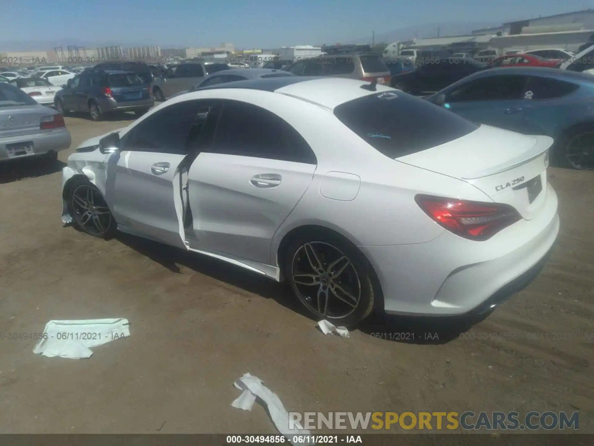 3 Photograph of a damaged car WDDSJ4EB5KN733969 MERCEDES-BENZ CLA 2019