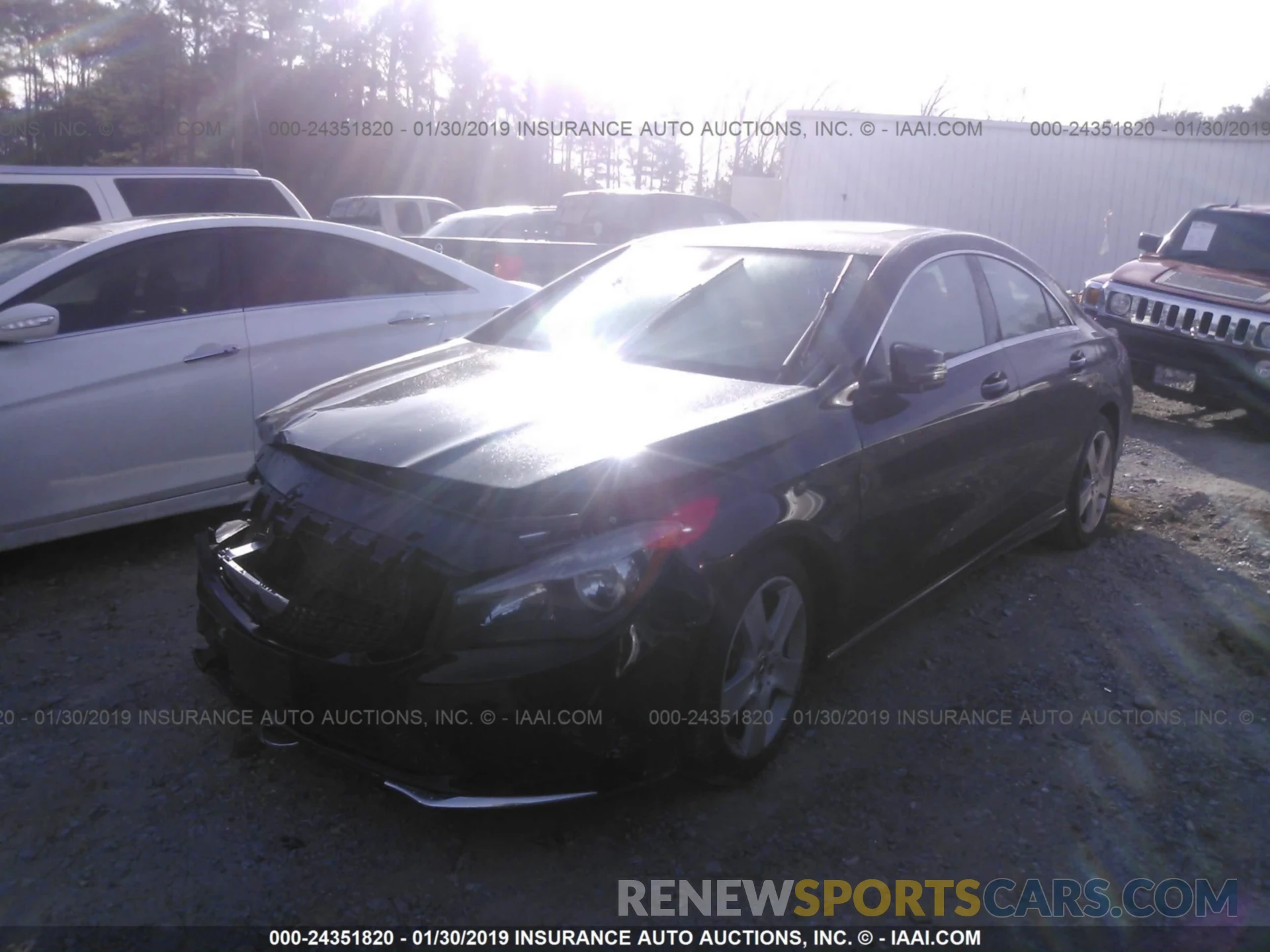 2 Photograph of a damaged car WDDSJ4EB5KN738475 MERCEDES-BENZ CLA 2019