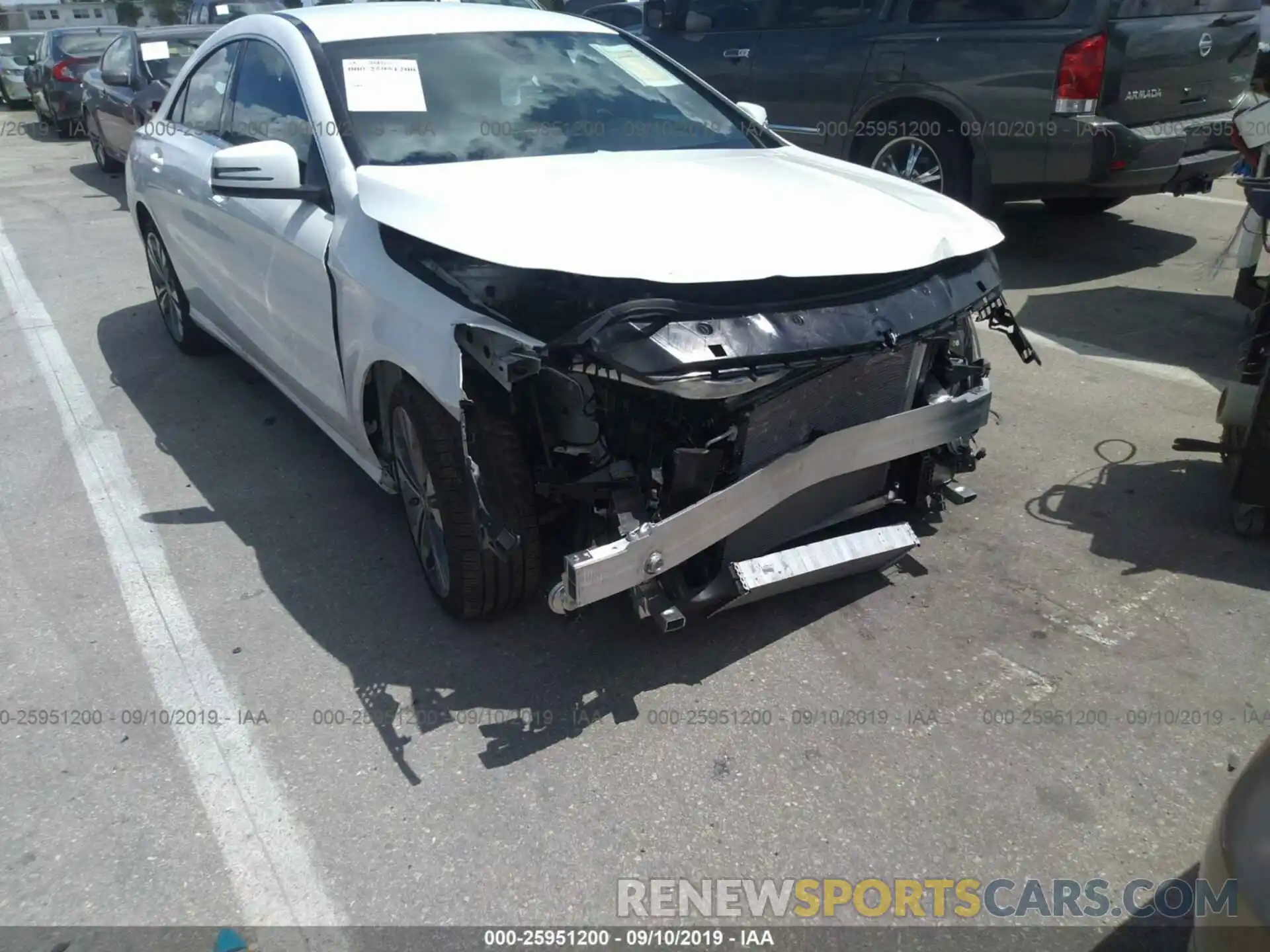 6 Photograph of a damaged car WDDSJ4EB5KN739335 MERCEDES-BENZ CLA 2019