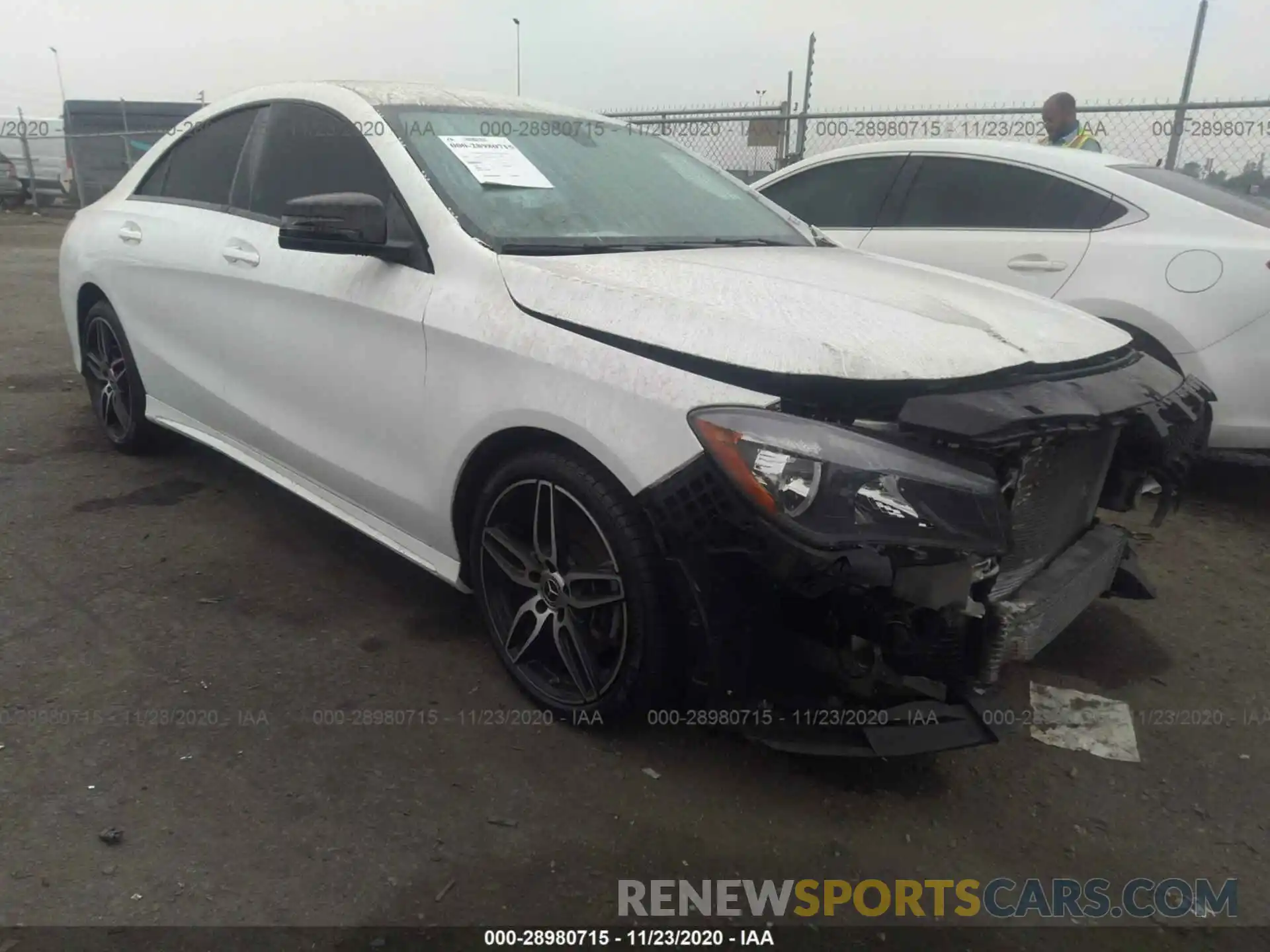 1 Photograph of a damaged car WDDSJ4EB5KN740243 MERCEDES-BENZ CLA 2019