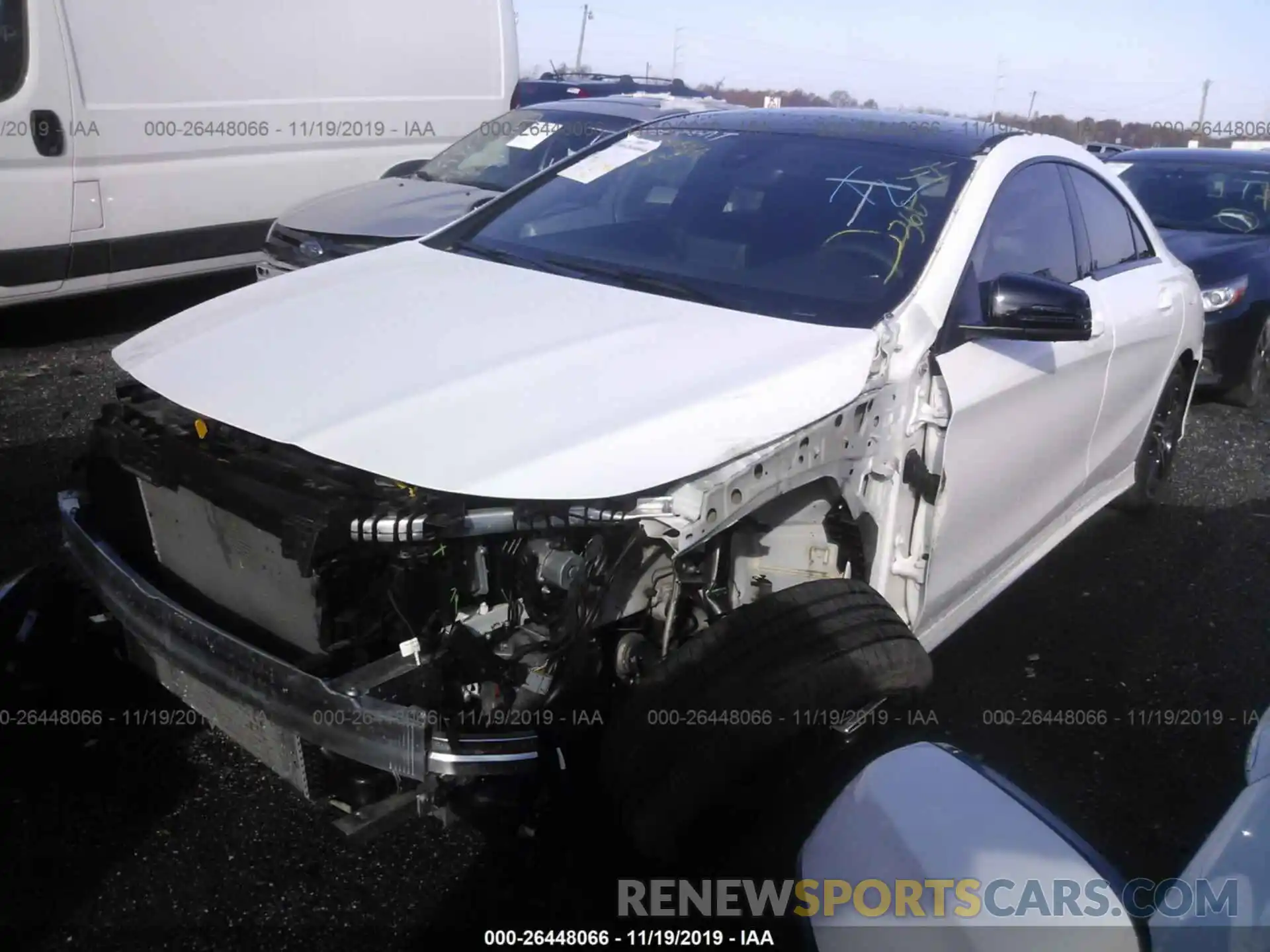 2 Photograph of a damaged car WDDSJ4EB5KN745300 MERCEDES-BENZ CLA 2019