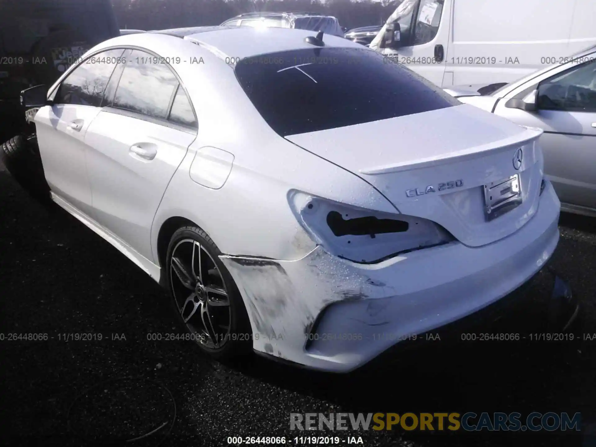 3 Photograph of a damaged car WDDSJ4EB5KN745300 MERCEDES-BENZ CLA 2019