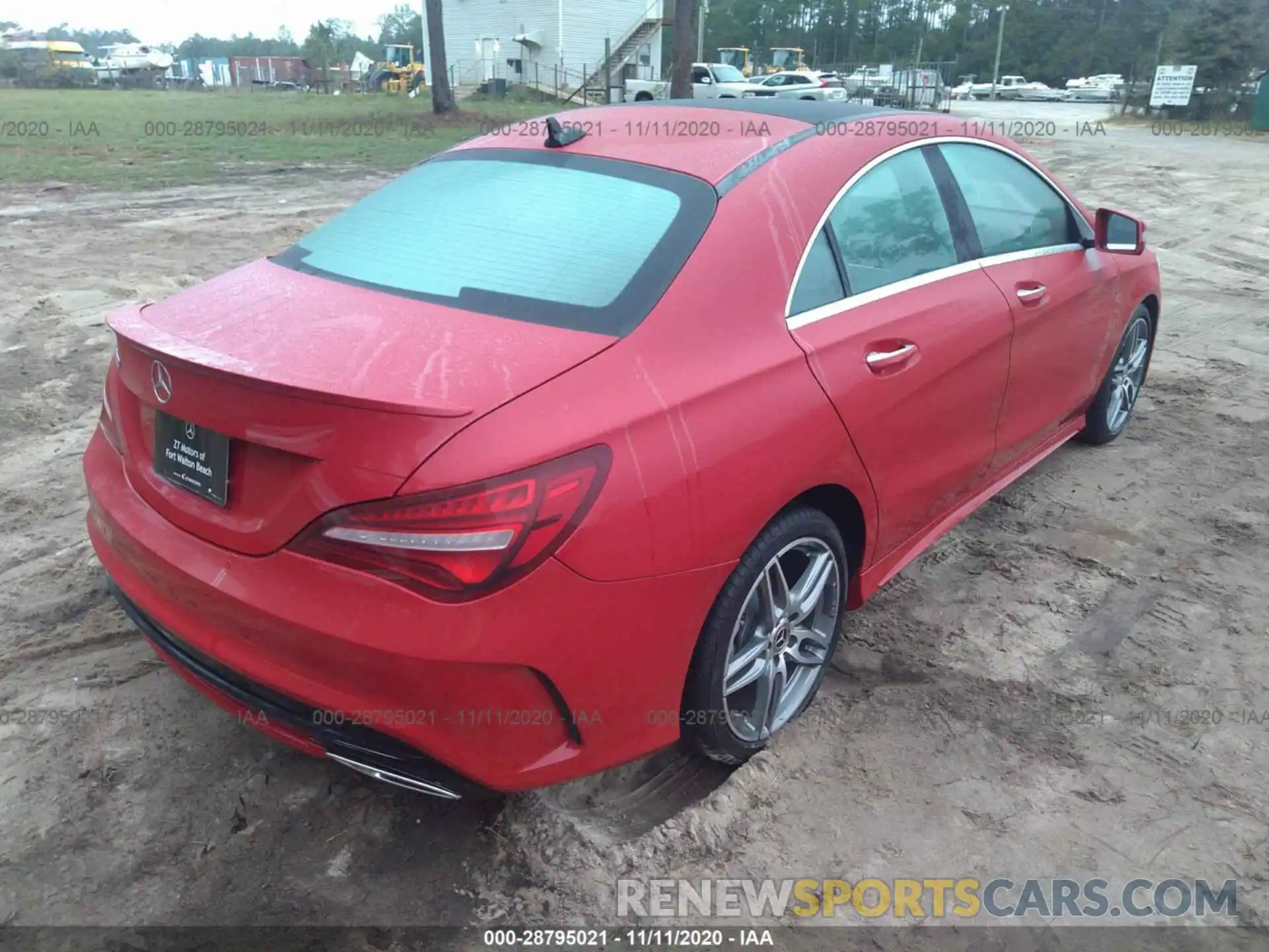 4 Photograph of a damaged car WDDSJ4EB5KN756944 MERCEDES-BENZ CLA 2019