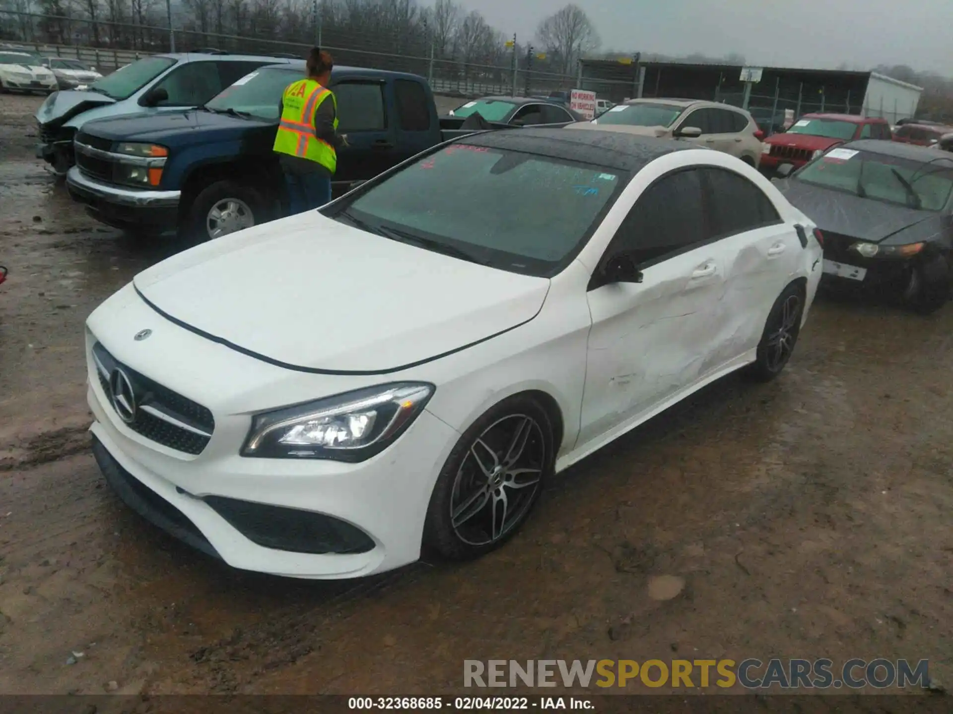 2 Фотография поврежденного автомобиля WDDSJ4EB6KN699234 MERCEDES-BENZ CLA 2019