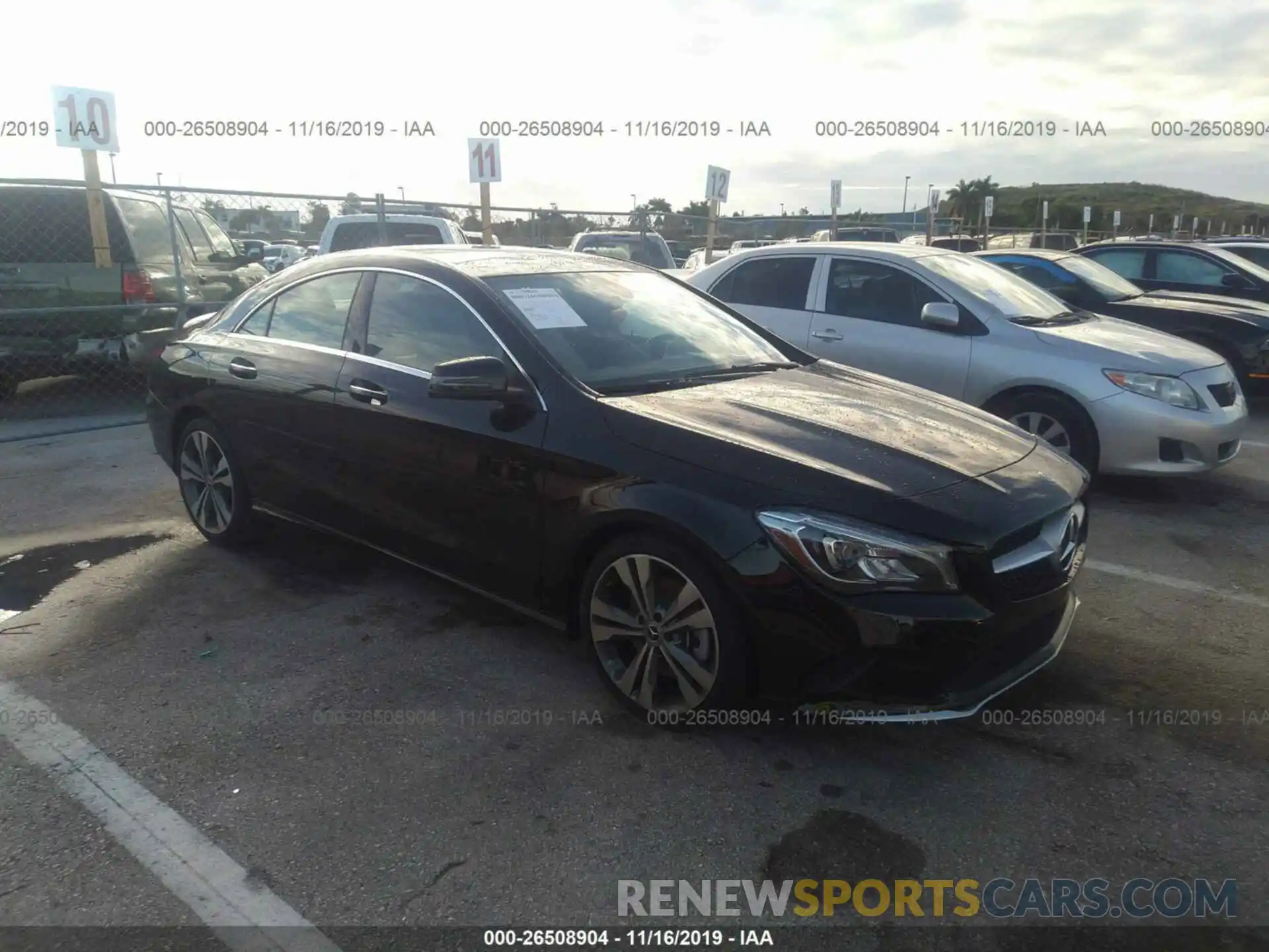 1 Photograph of a damaged car WDDSJ4EB6KN738422 MERCEDES-BENZ CLA 2019