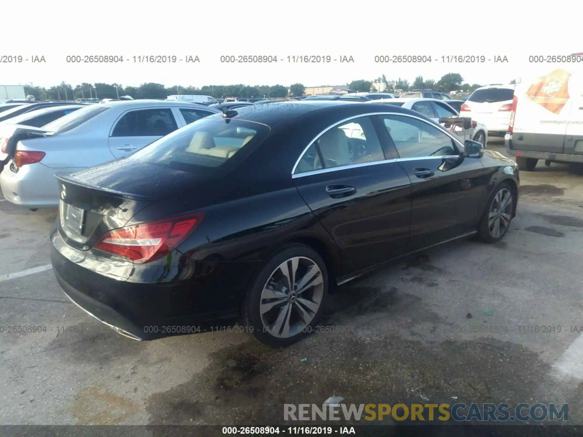 4 Photograph of a damaged car WDDSJ4EB6KN738422 MERCEDES-BENZ CLA 2019