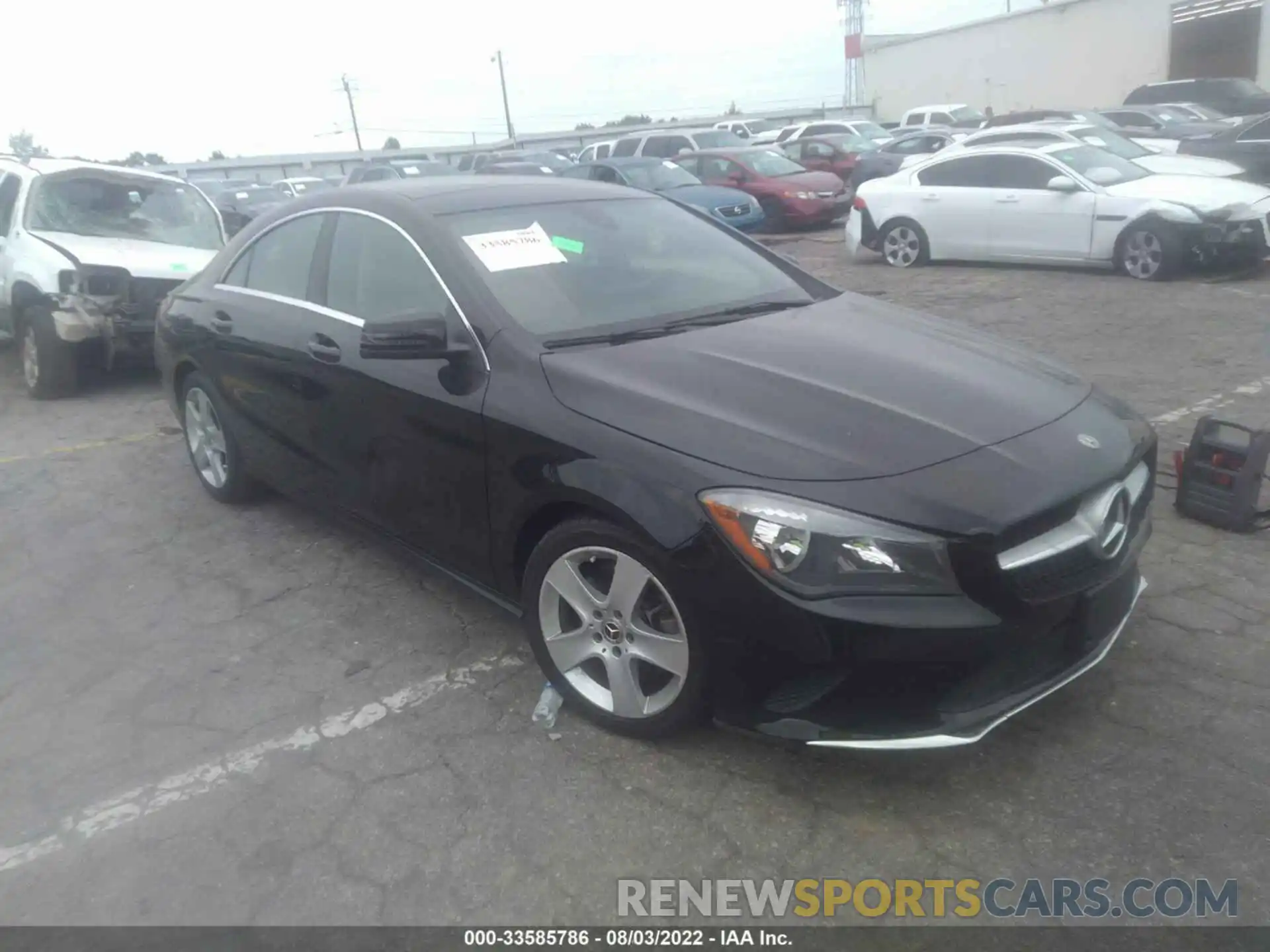 1 Photograph of a damaged car WDDSJ4EB6KN739330 MERCEDES-BENZ CLA 2019