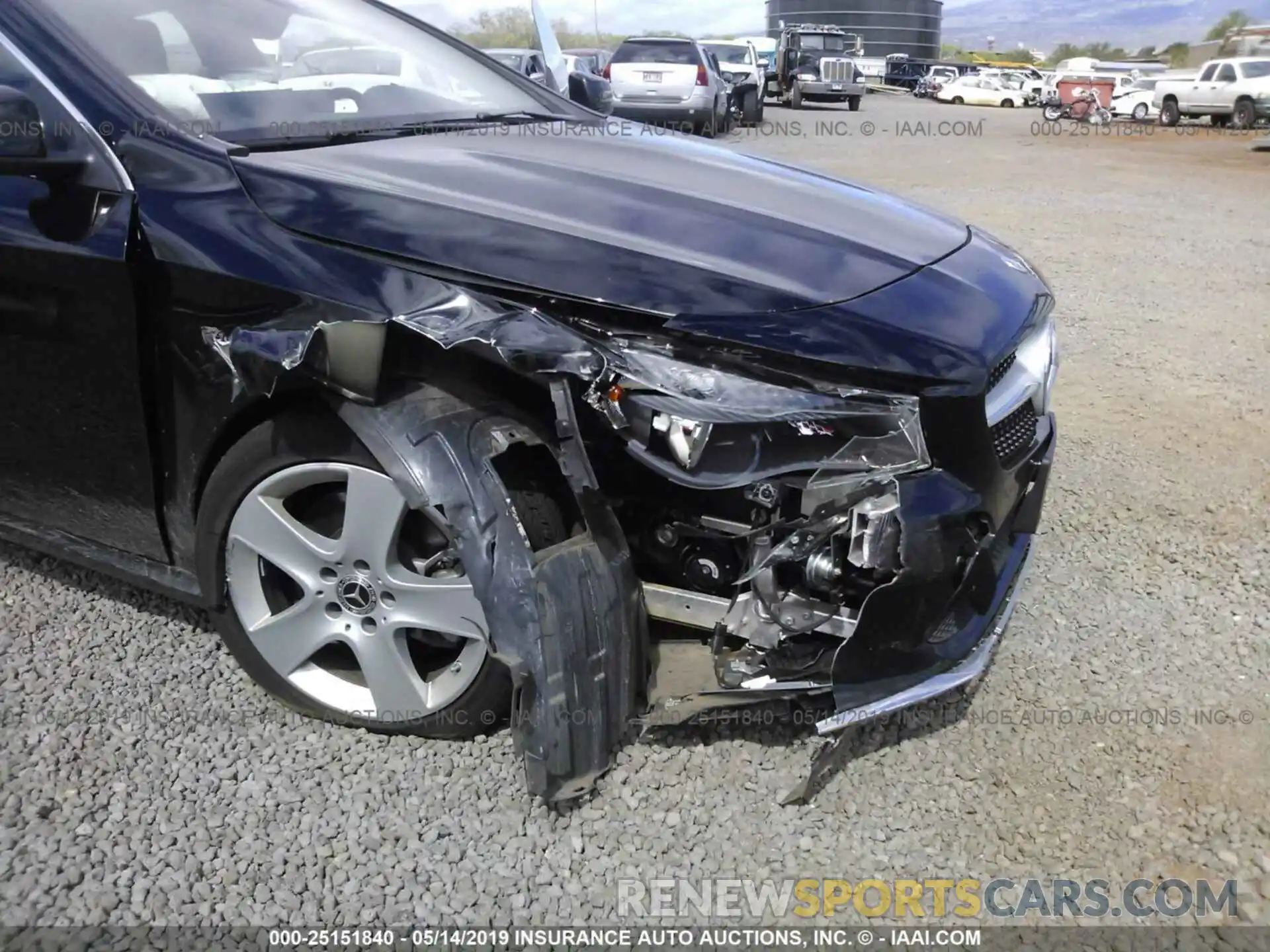 6 Photograph of a damaged car WDDSJ4EB6KN741059 MERCEDES-BENZ CLA 2019