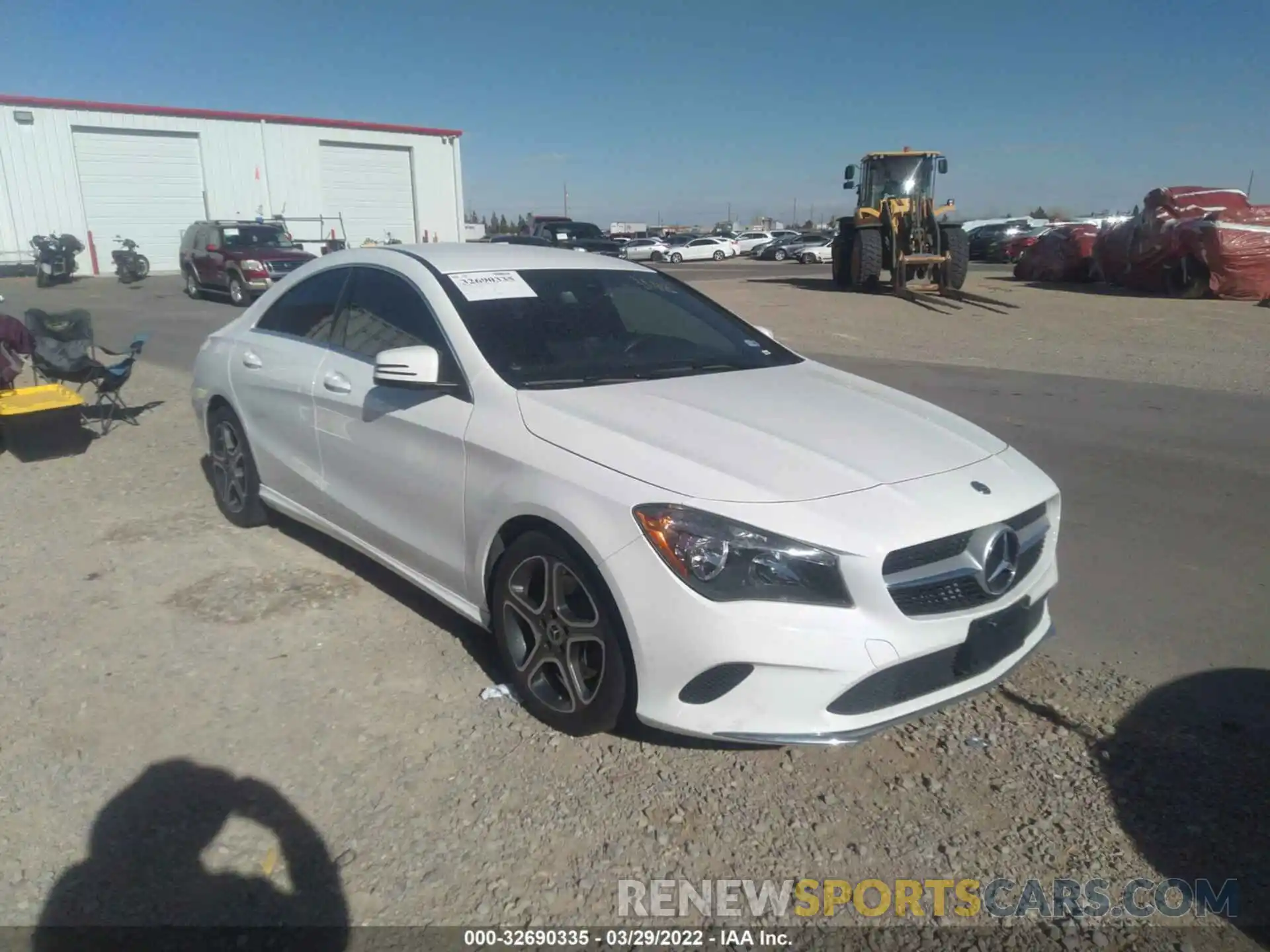 1 Photograph of a damaged car WDDSJ4EB6KN742888 MERCEDES-BENZ CLA 2019