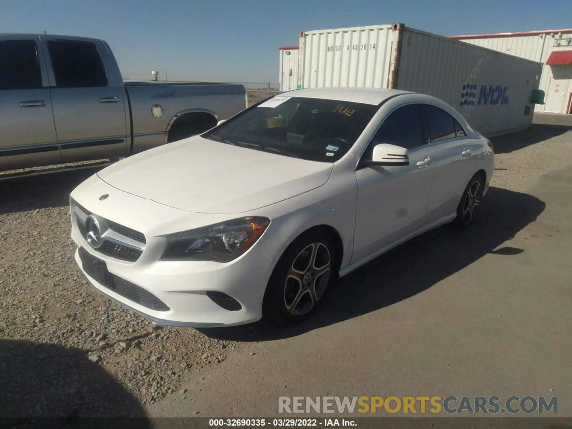 2 Photograph of a damaged car WDDSJ4EB6KN742888 MERCEDES-BENZ CLA 2019