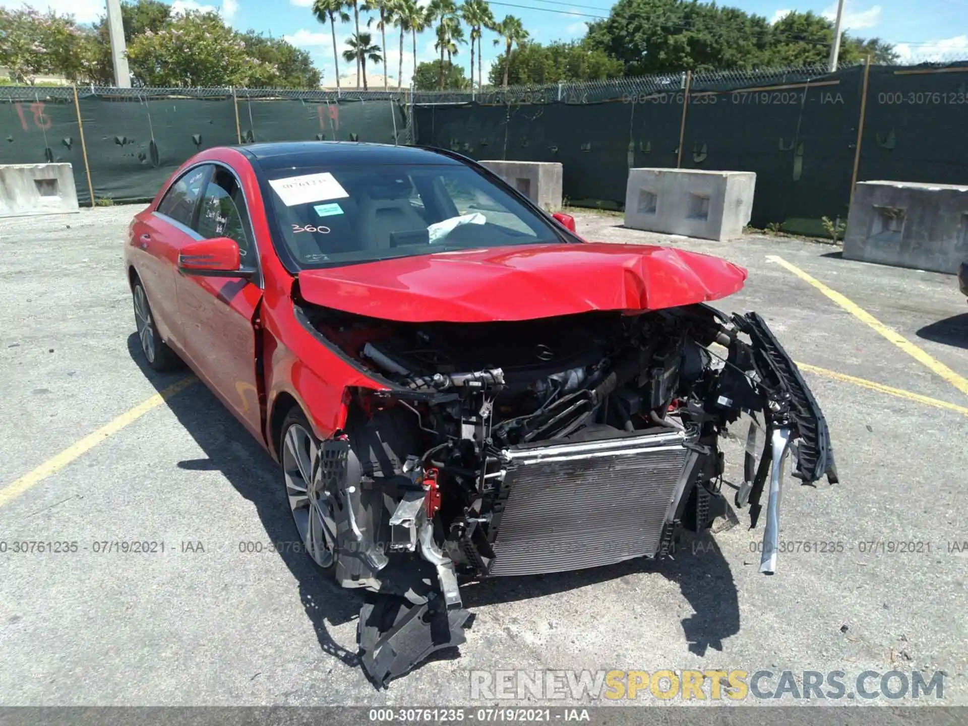 6 Photograph of a damaged car WDDSJ4EB6KN744558 MERCEDES-BENZ CLA 2019