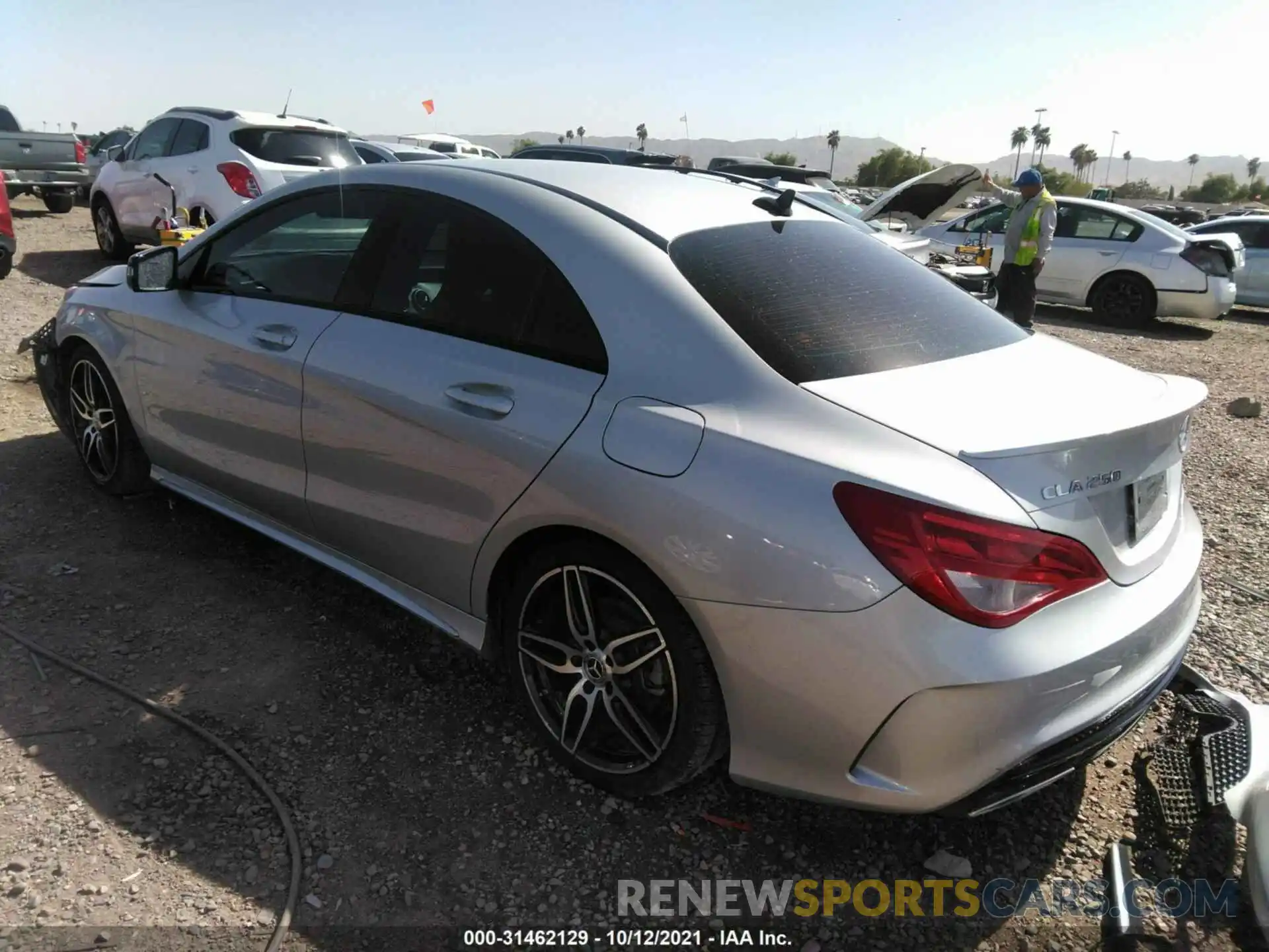 3 Photograph of a damaged car WDDSJ4EB6KN744706 MERCEDES-BENZ CLA 2019