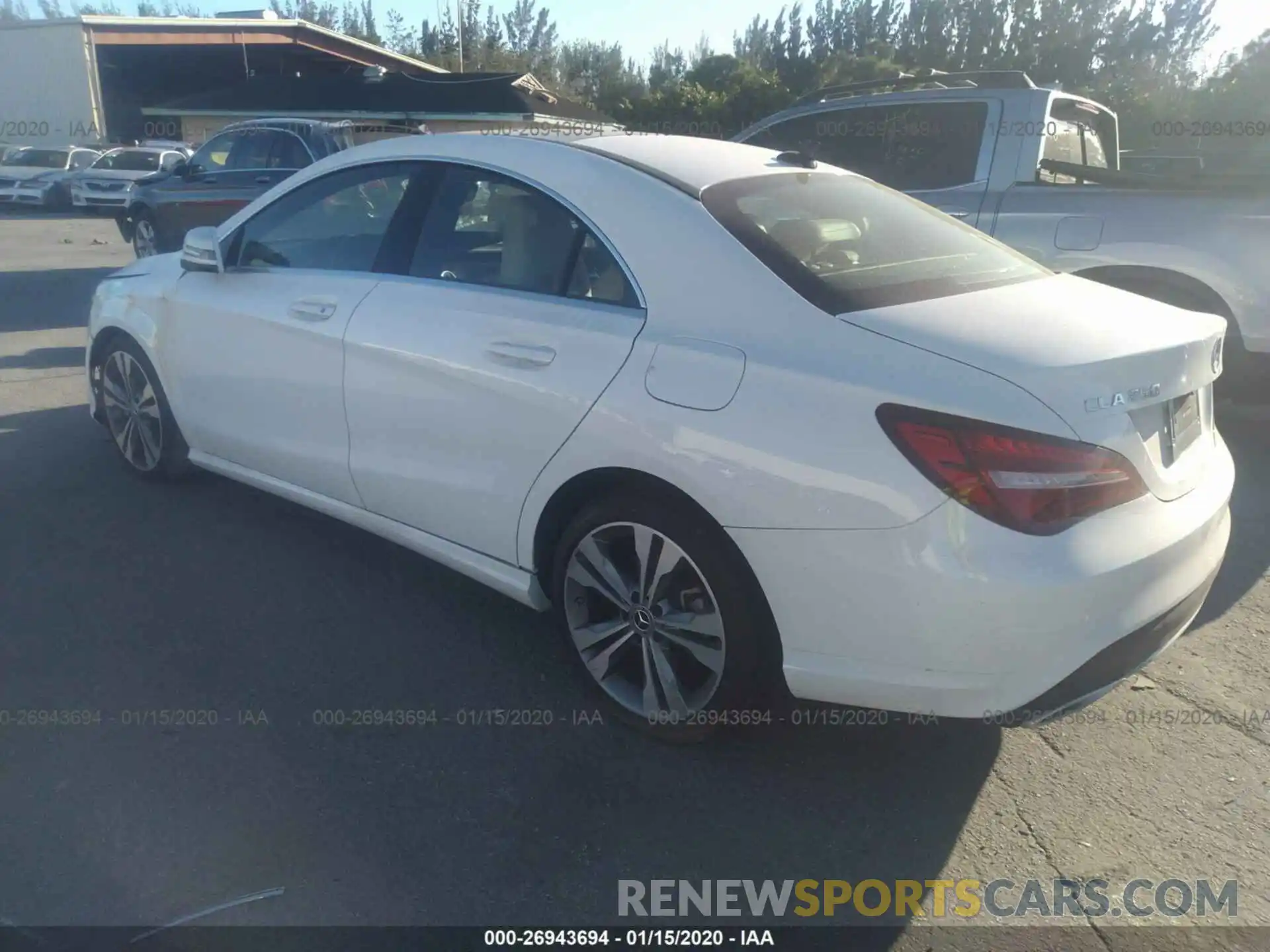 3 Photograph of a damaged car WDDSJ4EB6KN766964 MERCEDES-BENZ CLA 2019