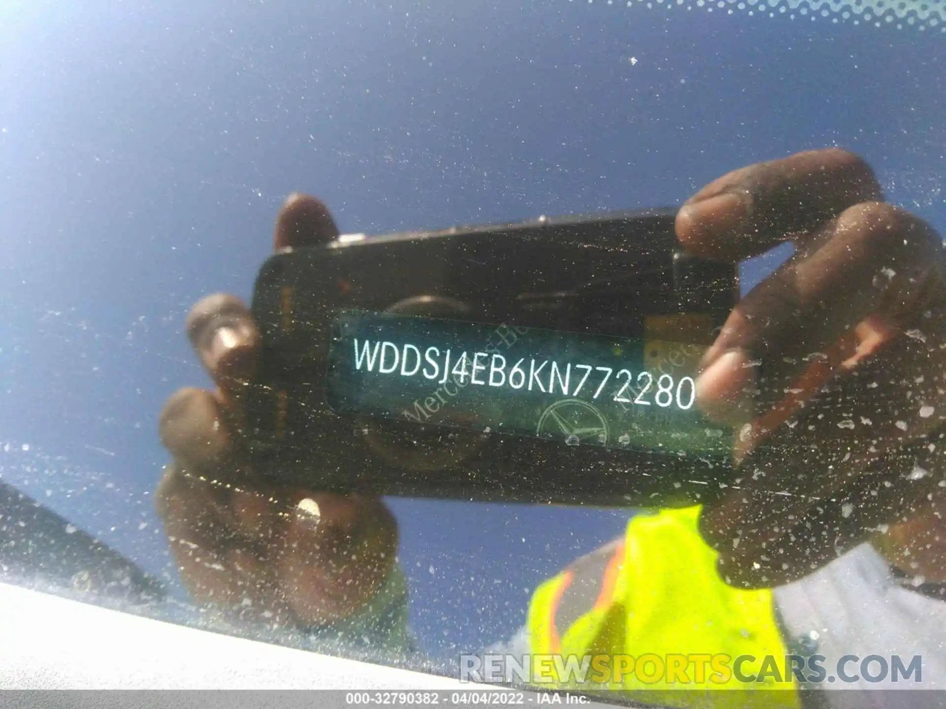 9 Photograph of a damaged car WDDSJ4EB6KN772280 MERCEDES-BENZ CLA 2019