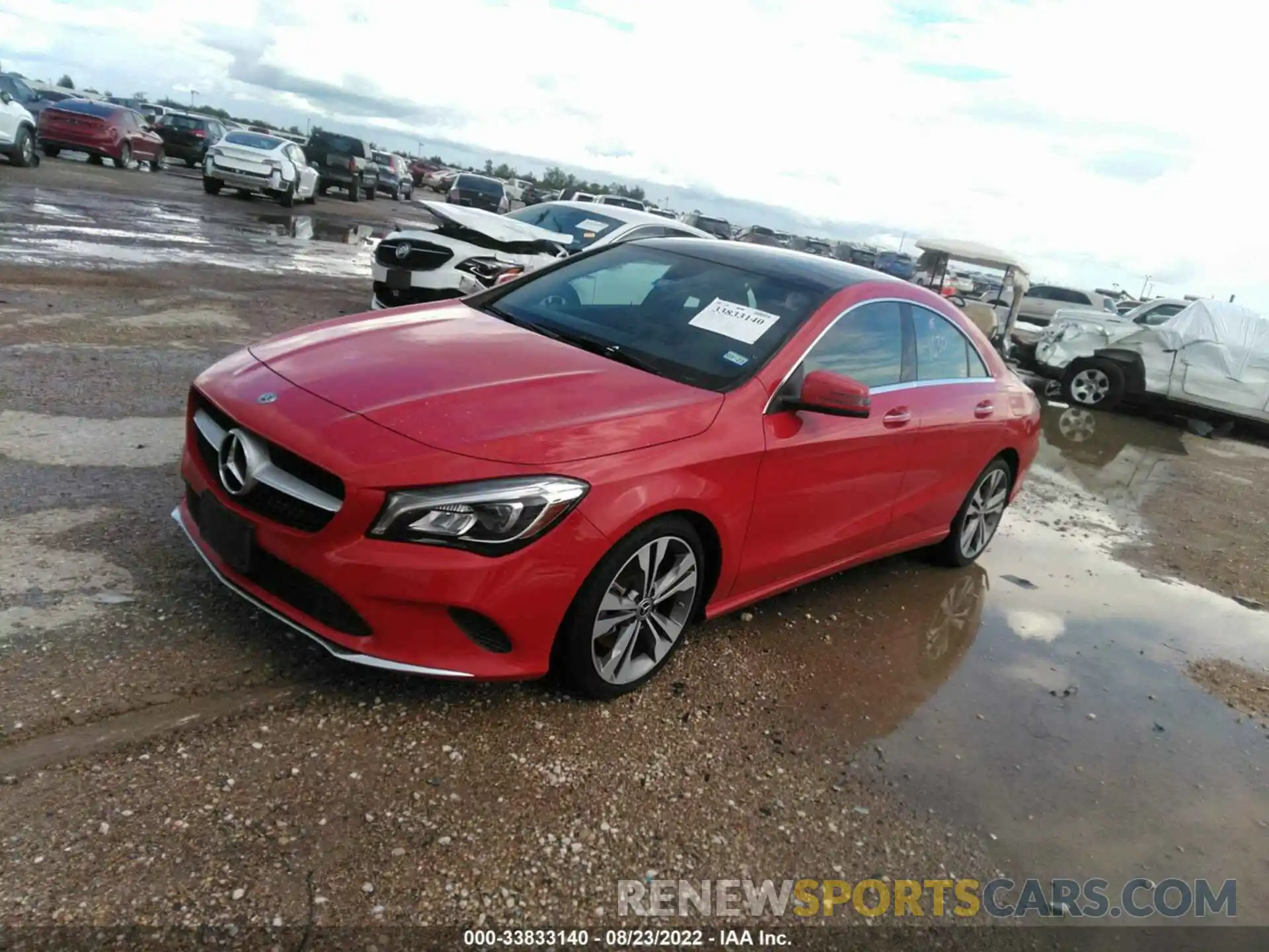 2 Photograph of a damaged car WDDSJ4EB6KN776250 MERCEDES-BENZ CLA 2019