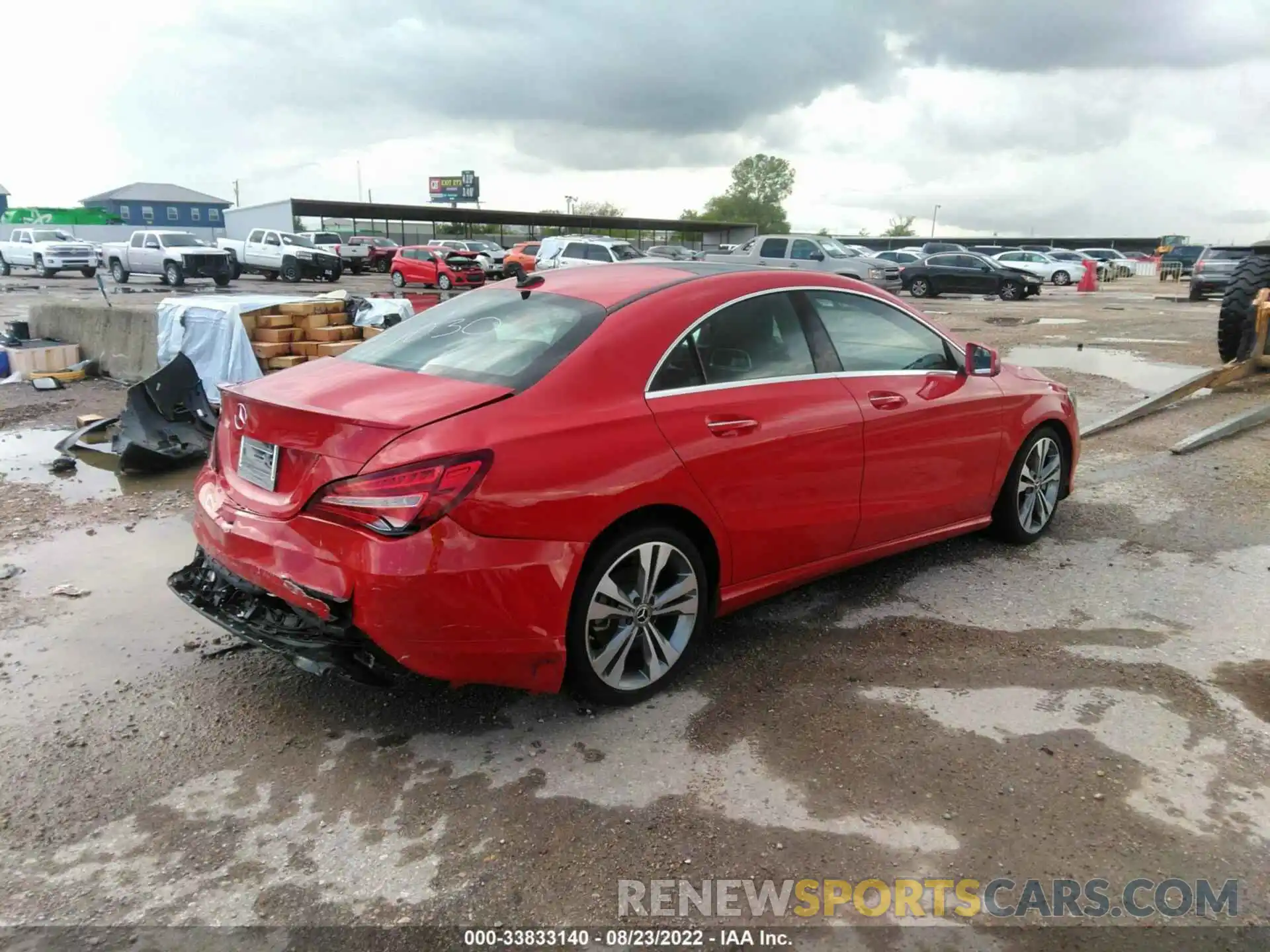 4 Photograph of a damaged car WDDSJ4EB6KN776250 MERCEDES-BENZ CLA 2019