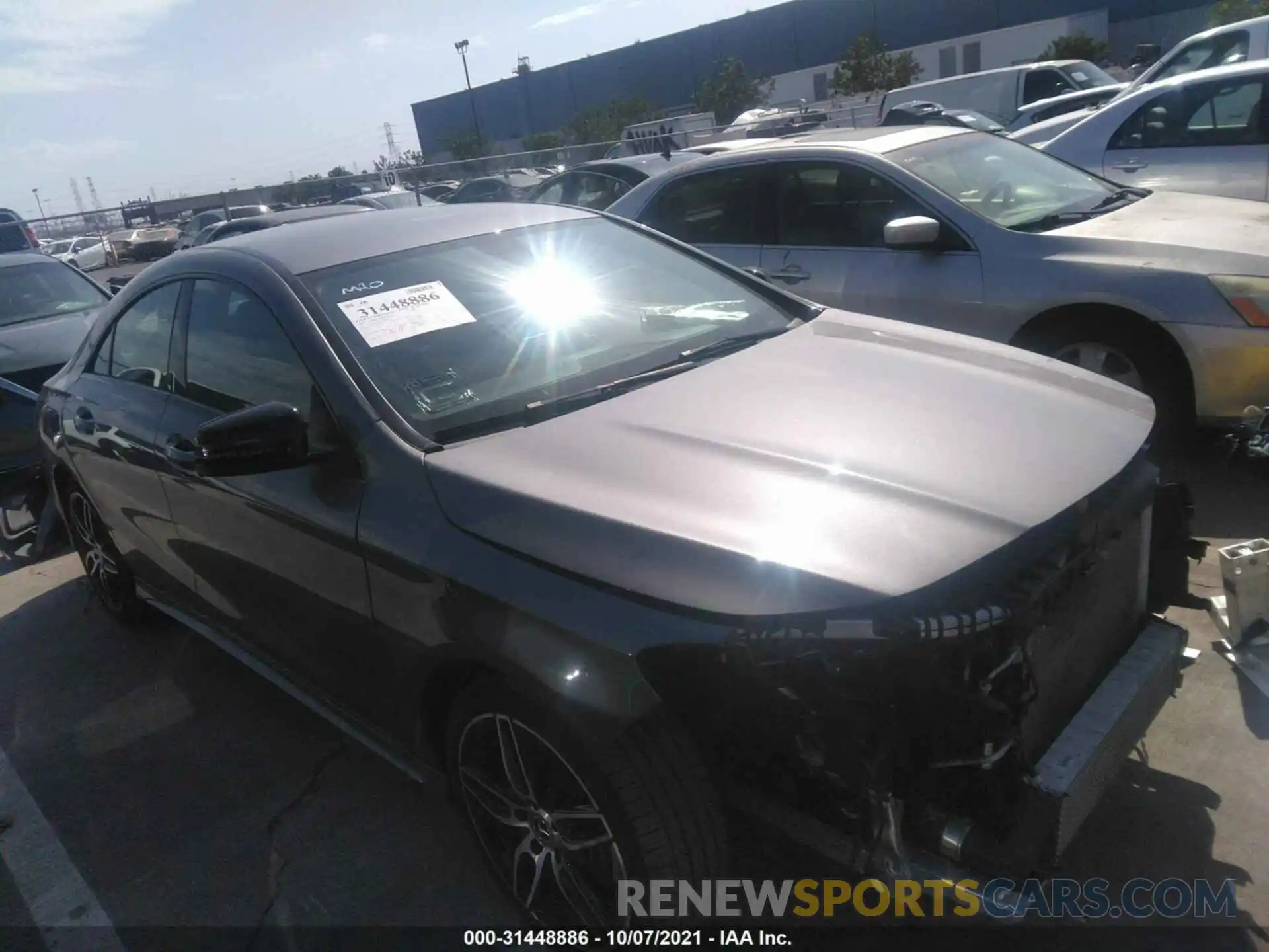 1 Photograph of a damaged car WDDSJ4EB7KN699033 MERCEDES-BENZ CLA 2019