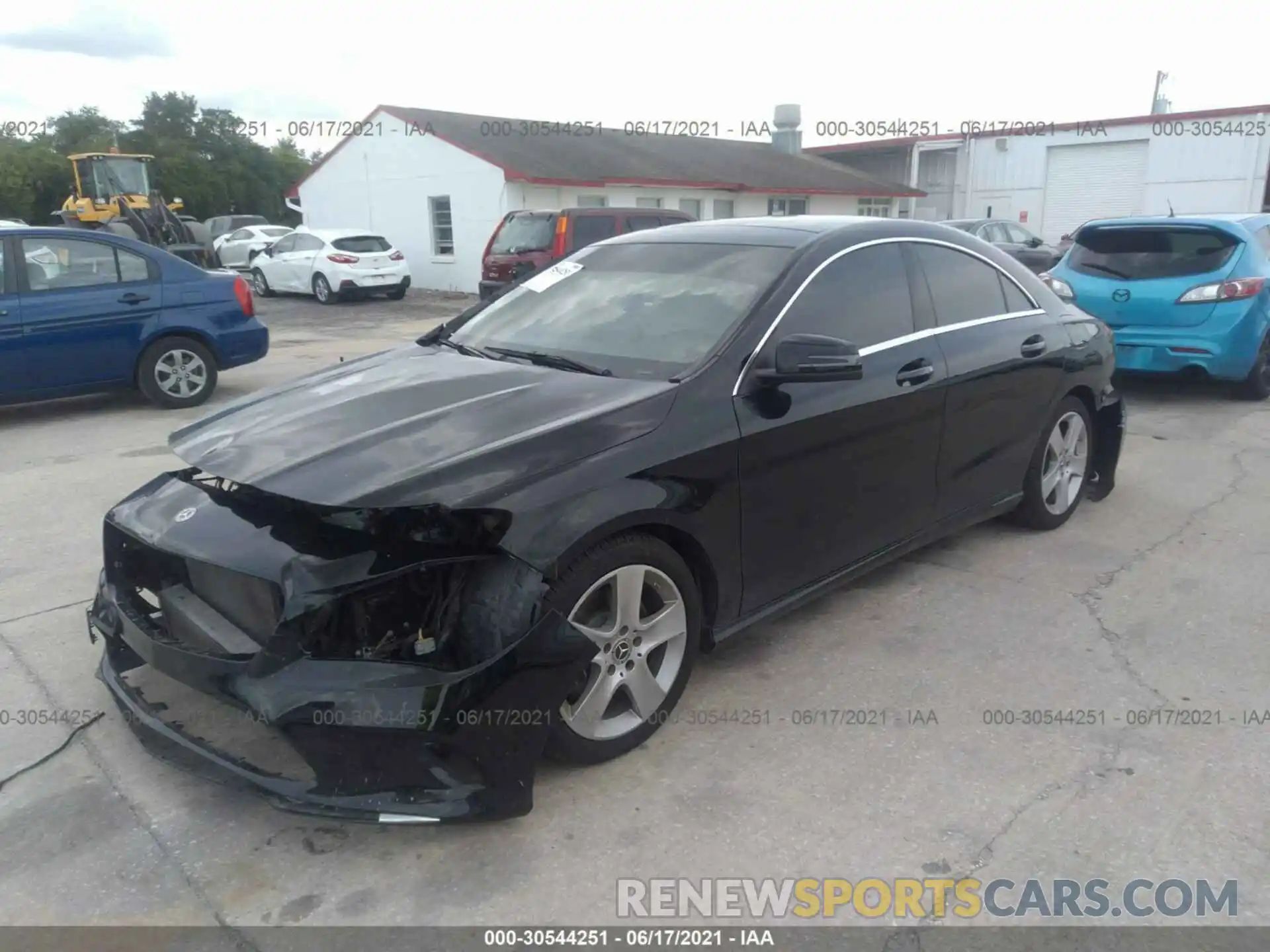 2 Photograph of a damaged car WDDSJ4EB7KN699372 MERCEDES-BENZ CLA 2019