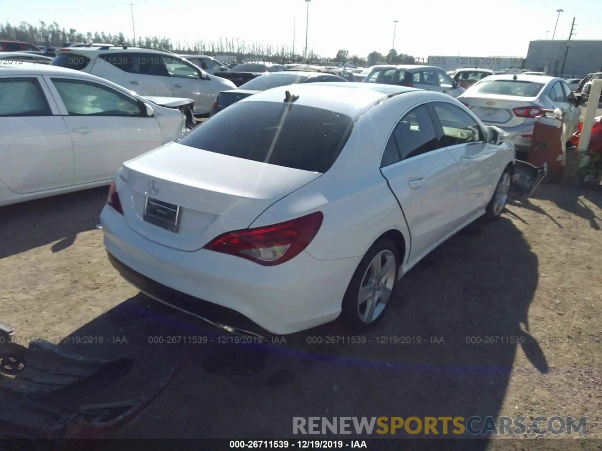 4 Photograph of a damaged car WDDSJ4EB7KN704098 MERCEDES-BENZ CLA 2019