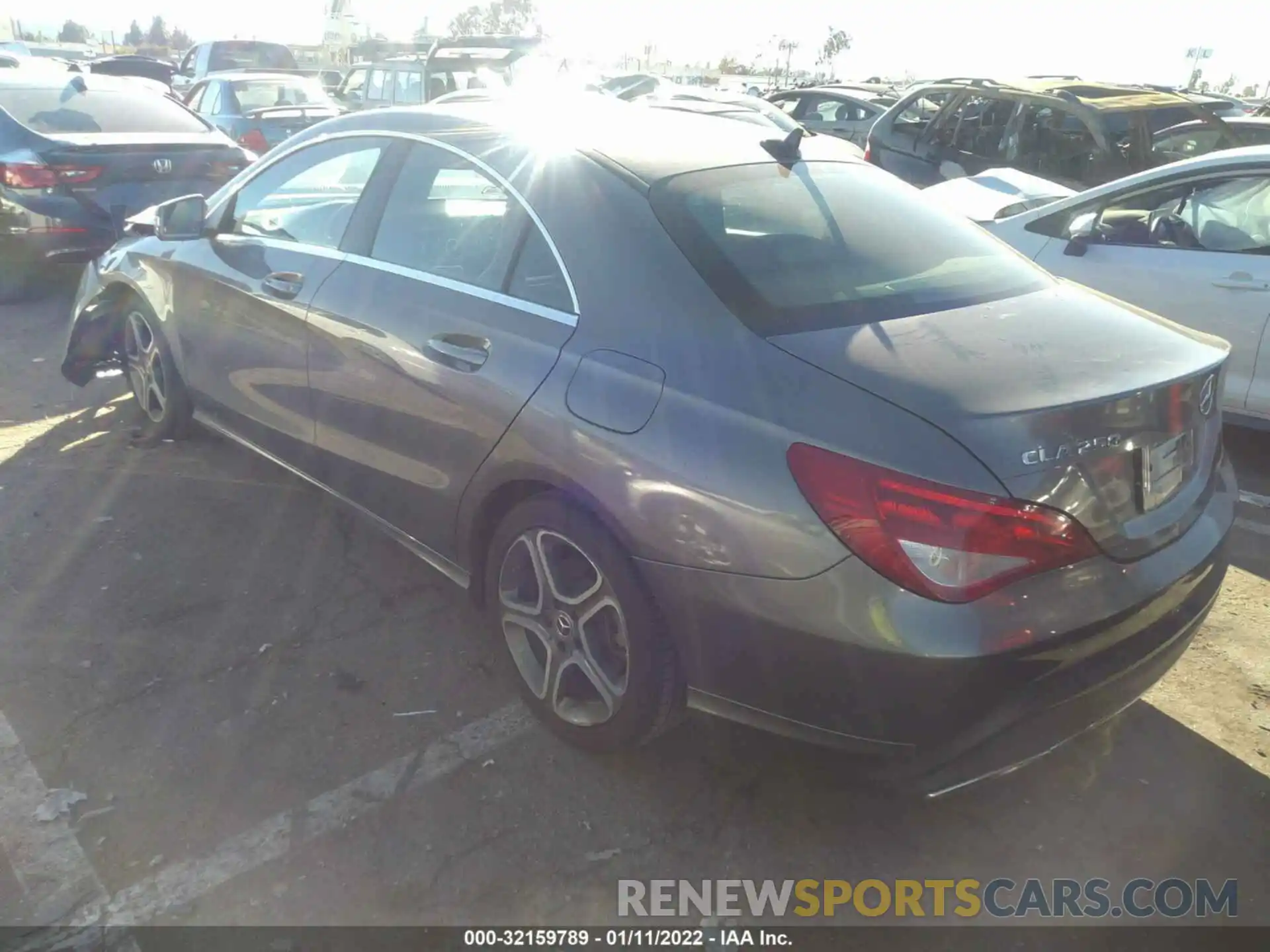 3 Photograph of a damaged car WDDSJ4EB7KN711598 MERCEDES-BENZ CLA 2019