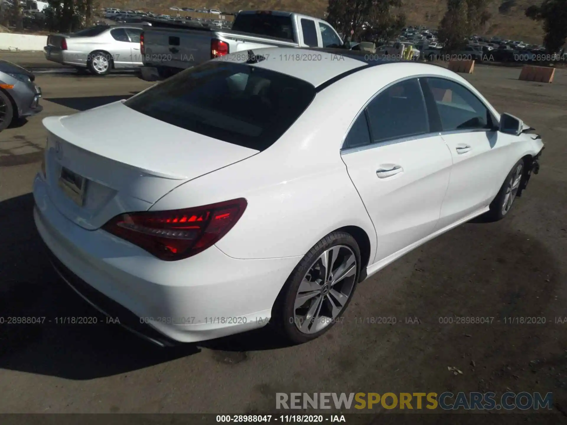 4 Photograph of a damaged car WDDSJ4EB7KN711925 MERCEDES-BENZ CLA 2019