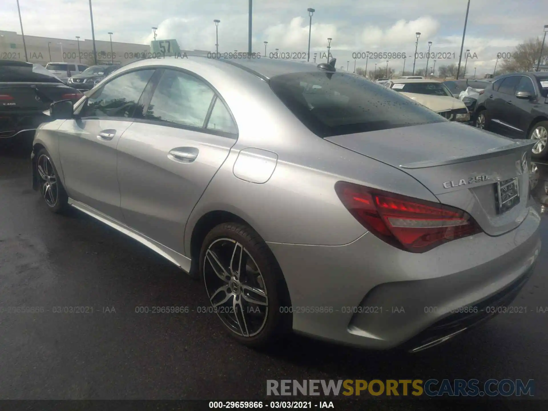 3 Photograph of a damaged car WDDSJ4EB7KN712802 MERCEDES-BENZ CLA 2019