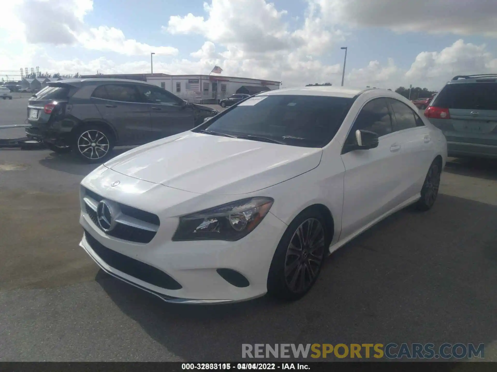 2 Photograph of a damaged car WDDSJ4EB7KN715201 MERCEDES-BENZ CLA 2019