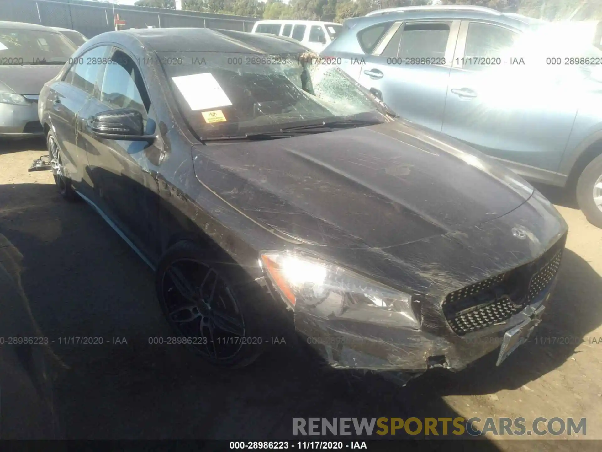 1 Photograph of a damaged car WDDSJ4EB7KN724755 MERCEDES-BENZ CLA 2019