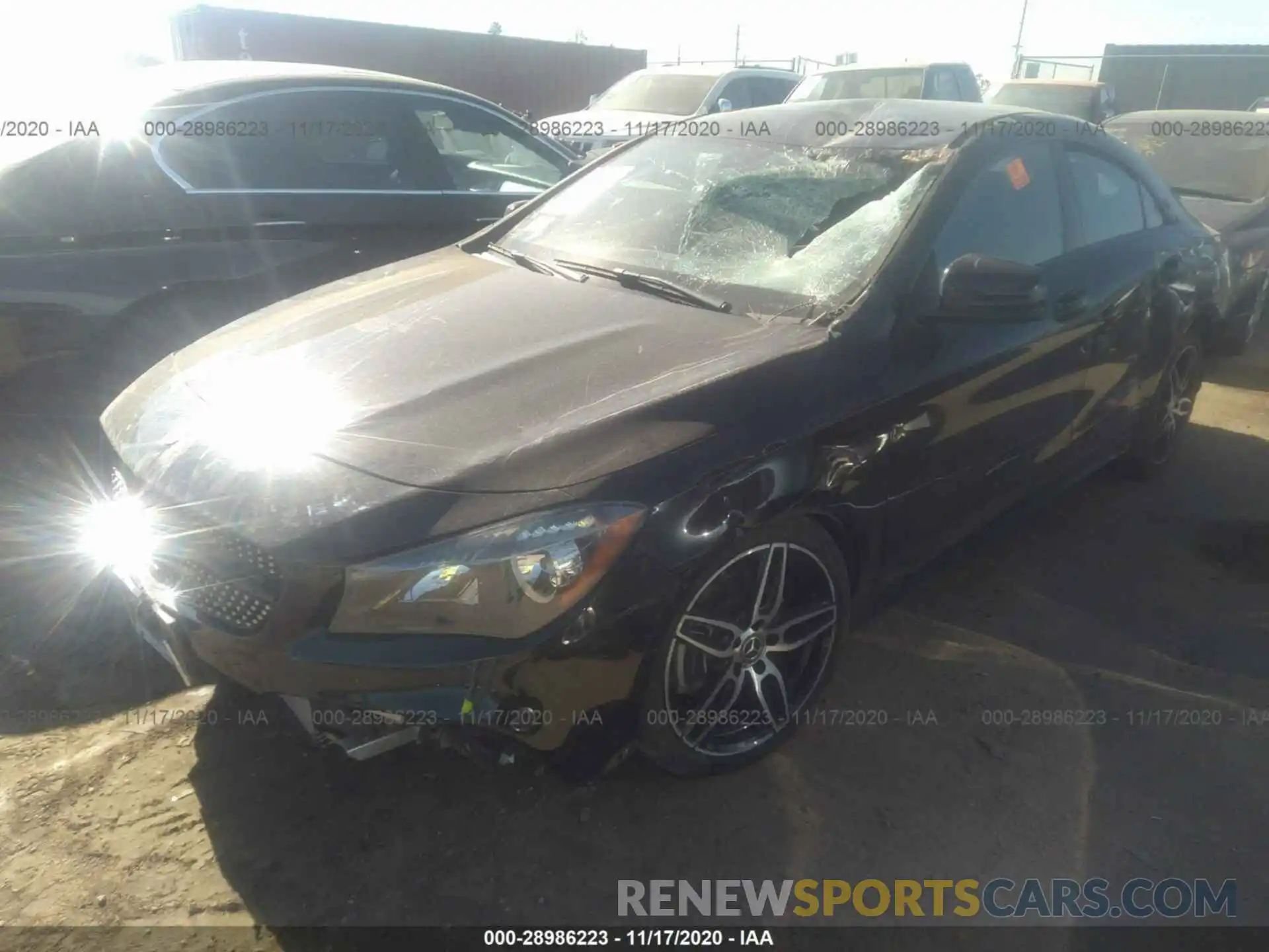 2 Photograph of a damaged car WDDSJ4EB7KN724755 MERCEDES-BENZ CLA 2019