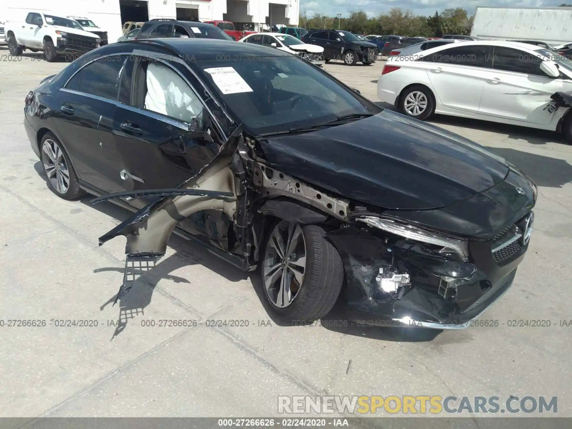 6 Photograph of a damaged car WDDSJ4EB7KN725825 MERCEDES-BENZ CLA 2019