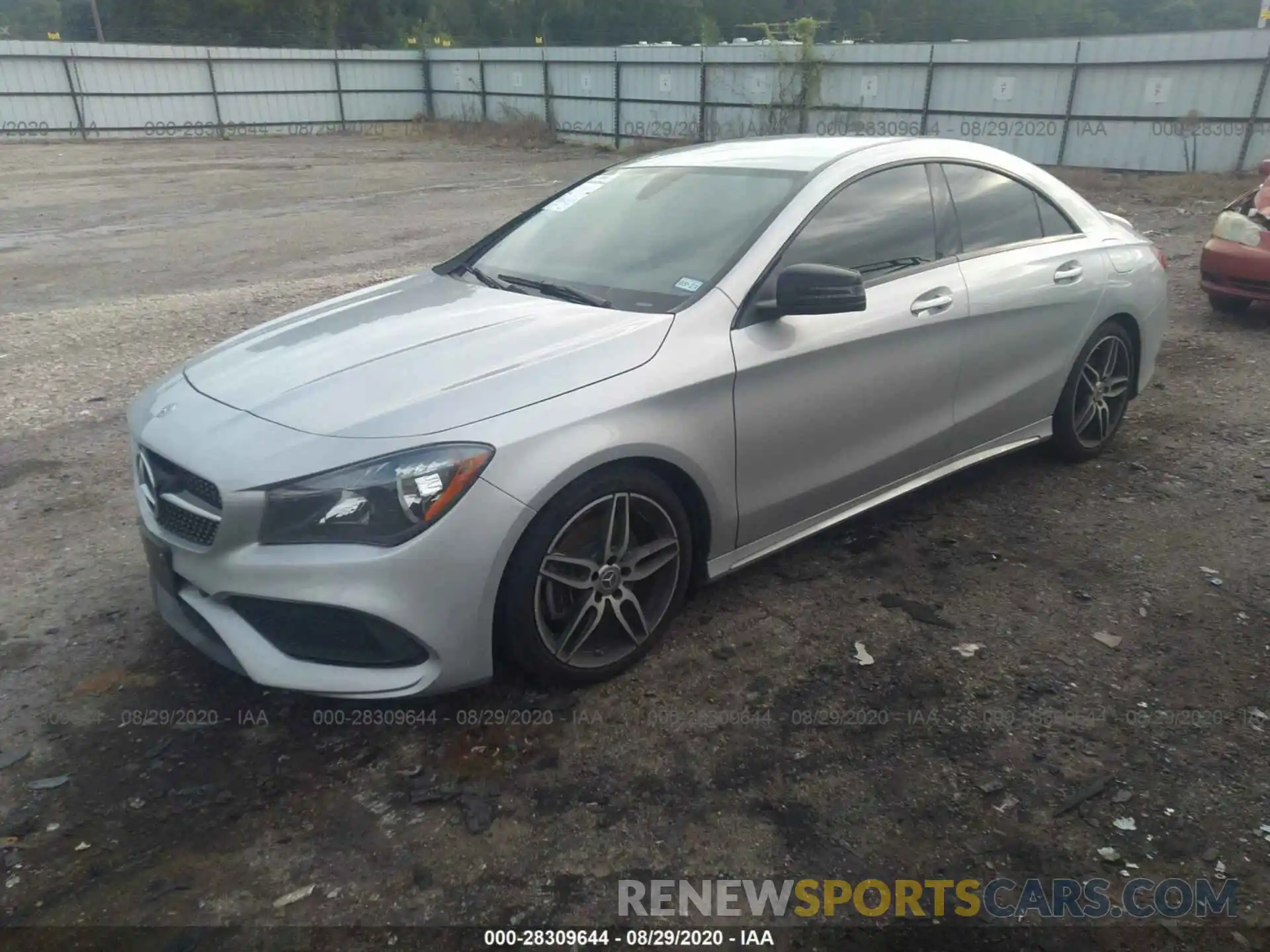 2 Photograph of a damaged car WDDSJ4EB7KN739143 MERCEDES-BENZ CLA 2019