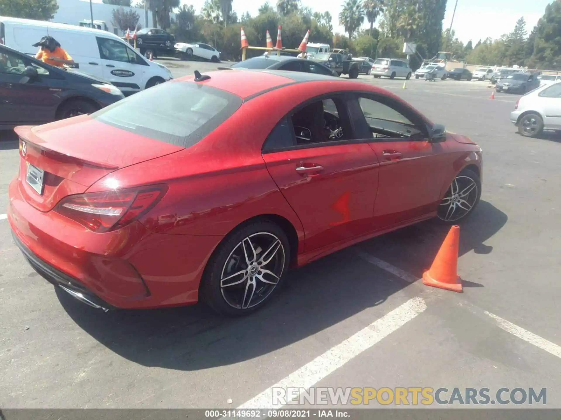 4 Photograph of a damaged car WDDSJ4EB7KN741796 MERCEDES-BENZ CLA 2019