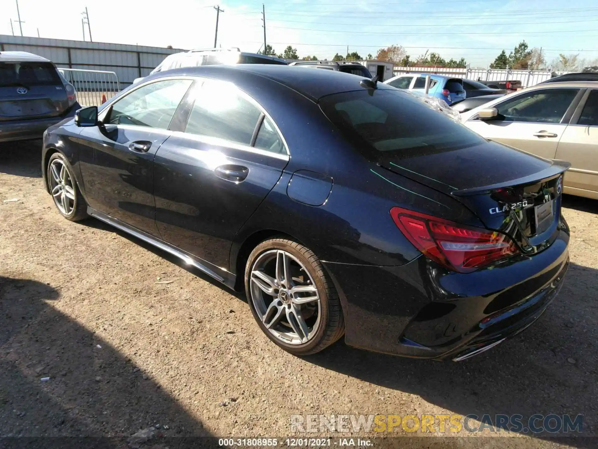 3 Photograph of a damaged car WDDSJ4EB7KN752135 MERCEDES-BENZ CLA 2019