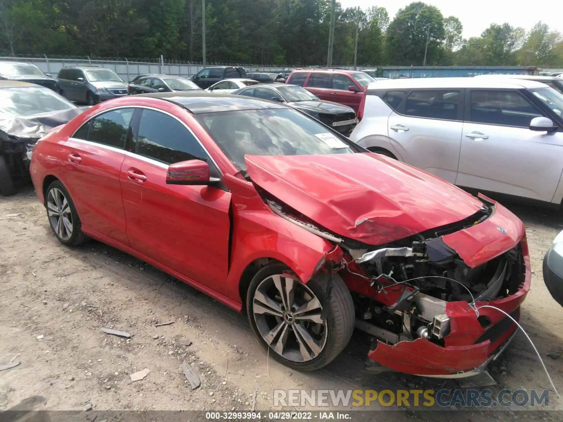 1 Photograph of a damaged car WDDSJ4EB7KN752281 MERCEDES-BENZ CLA 2019