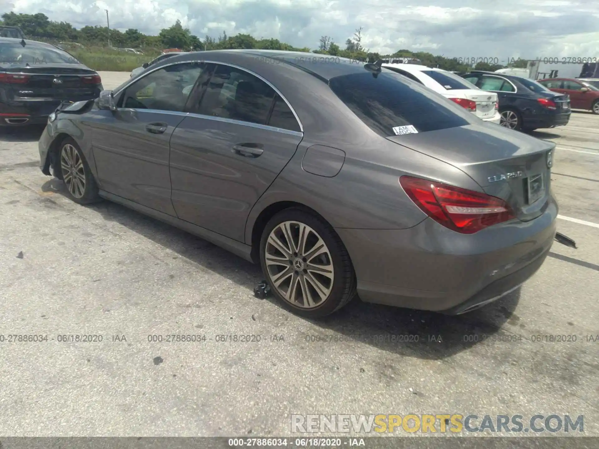 3 Photograph of a damaged car WDDSJ4EB7KN752443 MERCEDES-BENZ CLA 2019