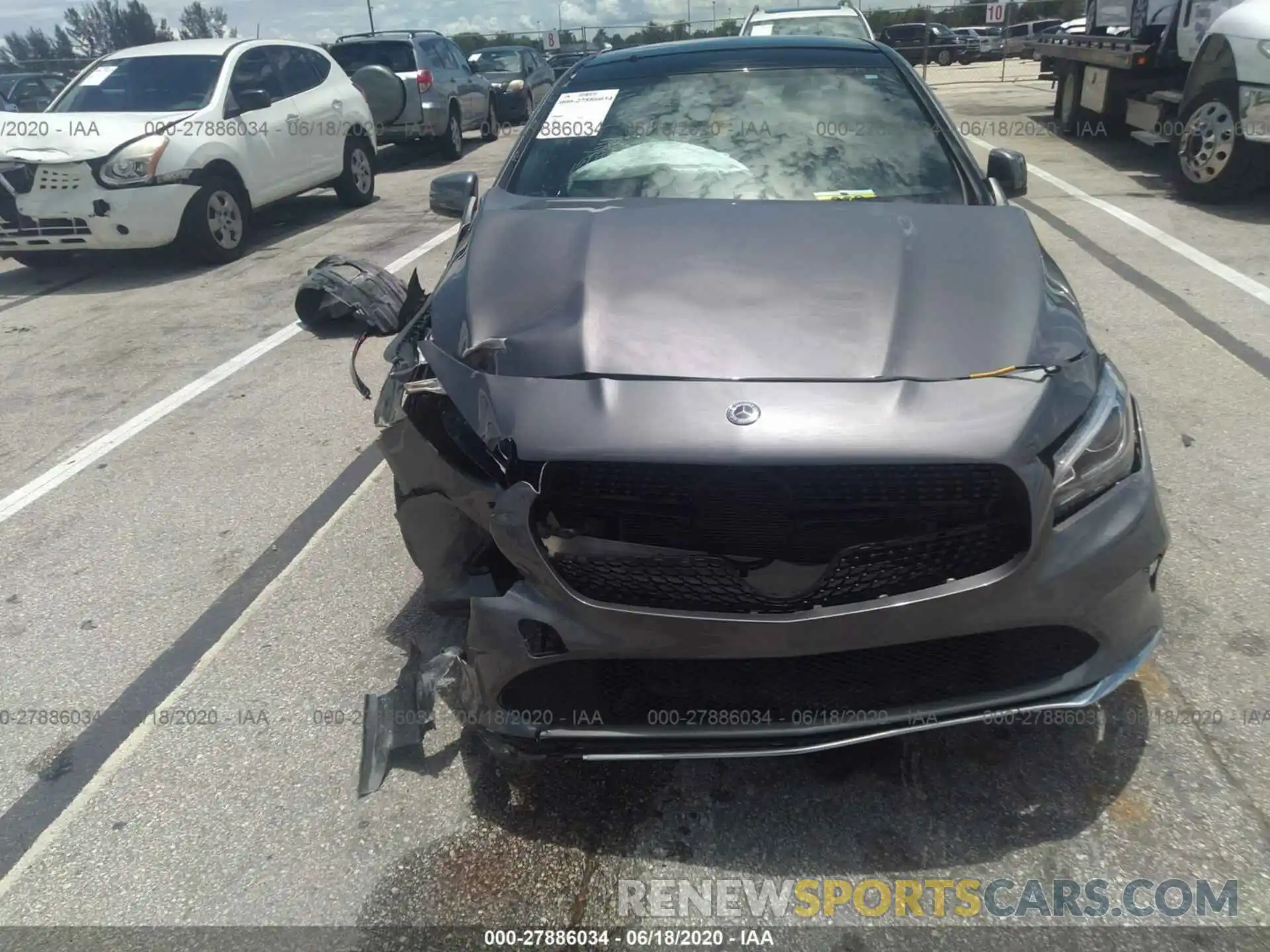 6 Photograph of a damaged car WDDSJ4EB7KN752443 MERCEDES-BENZ CLA 2019