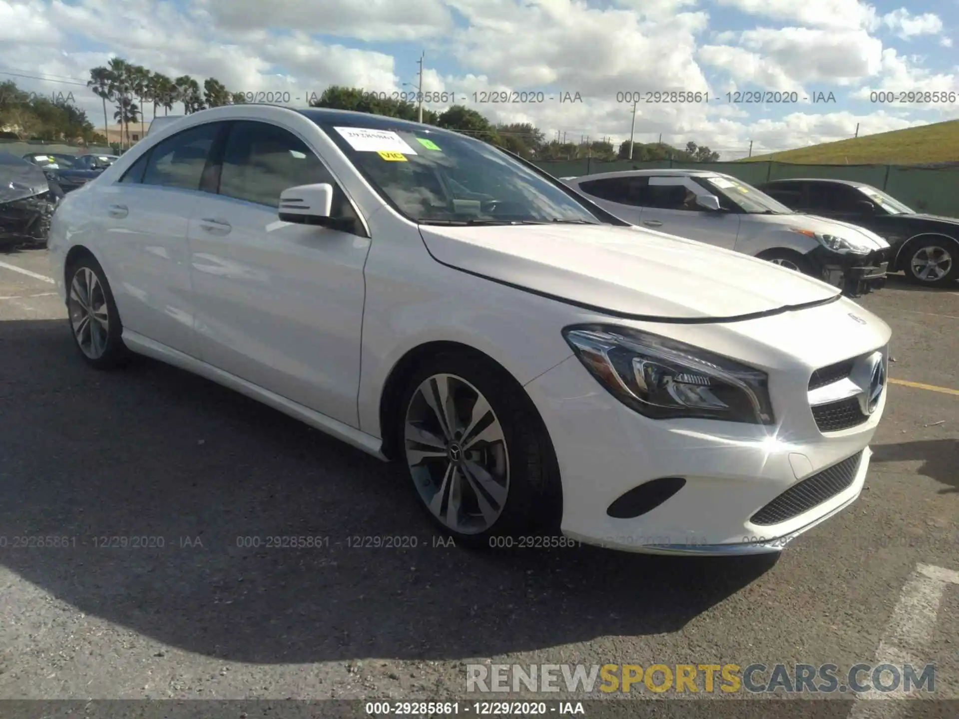 1 Photograph of a damaged car WDDSJ4EB7KN754743 MERCEDES-BENZ CLA 2019