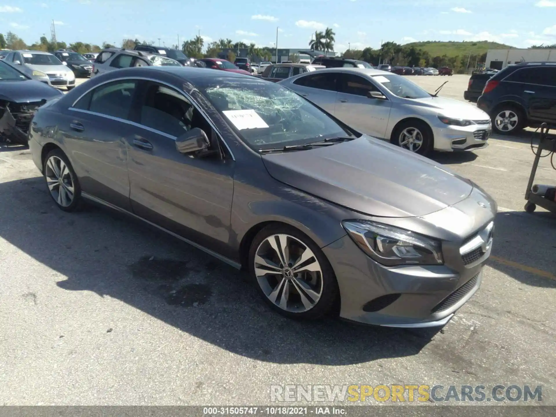 1 Photograph of a damaged car WDDSJ4EB7KN771512 MERCEDES-BENZ CLA 2019