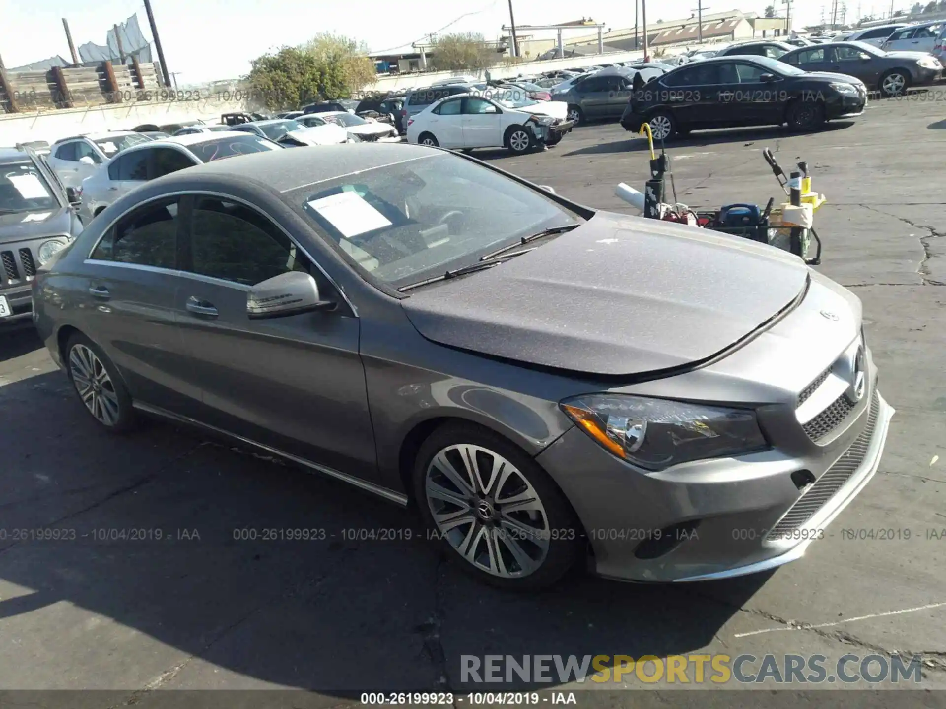 1 Photograph of a damaged car WDDSJ4EB7KN776144 MERCEDES-BENZ CLA 2019